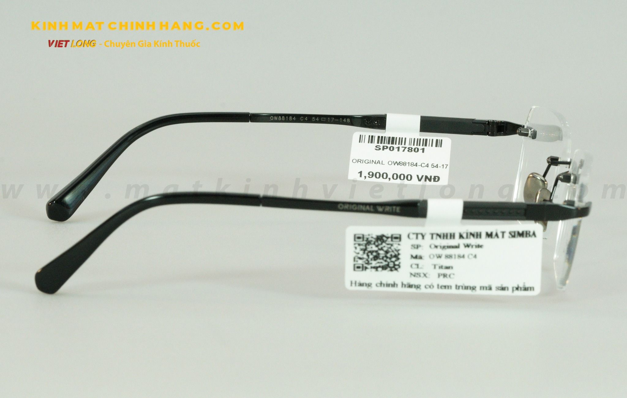  GỌNG KÍNH ORIGINAL OW88184-C4 54-17 