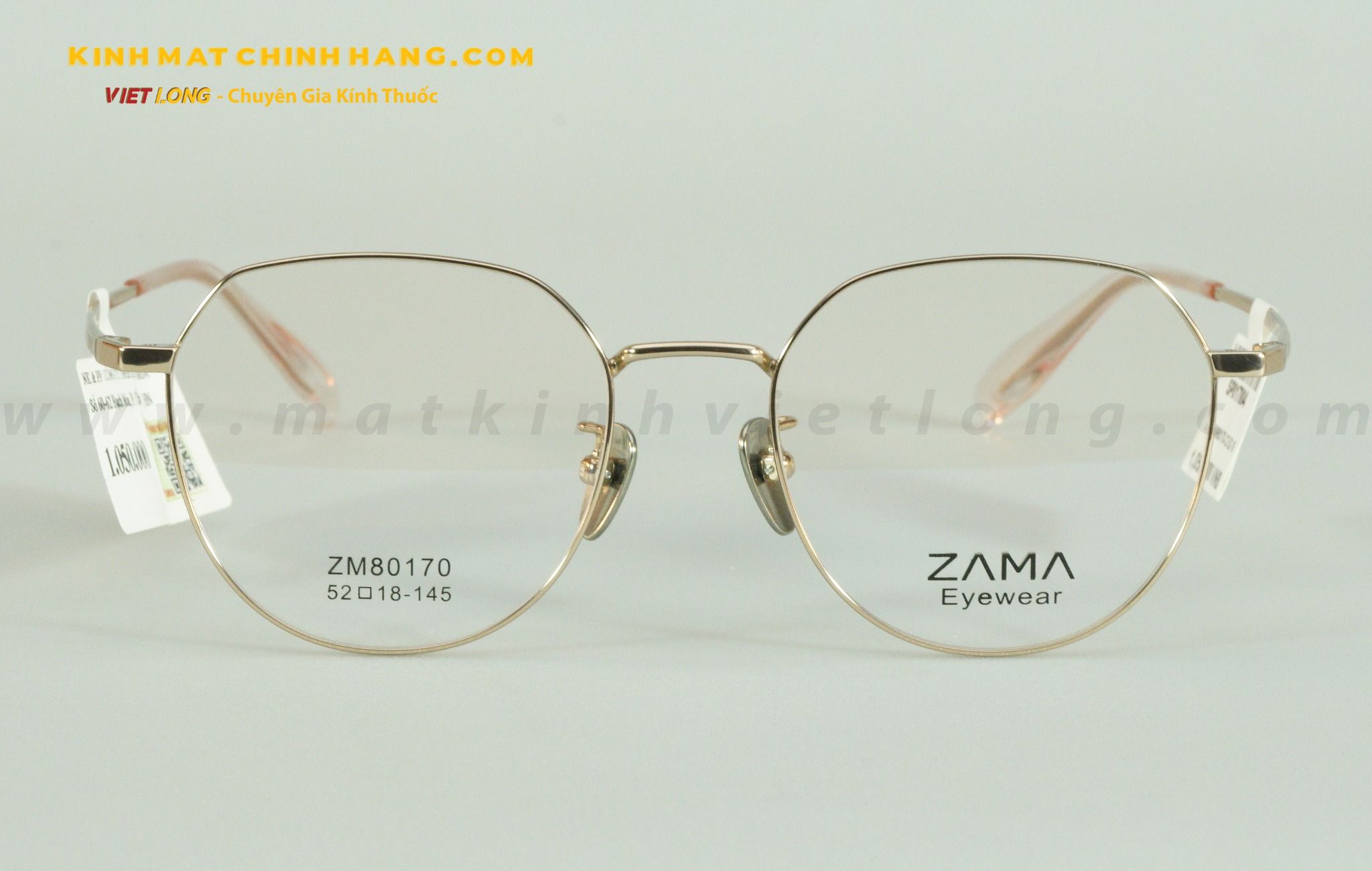  GỌNG KÍNH ZAMA ZM80170-C3 52-18 