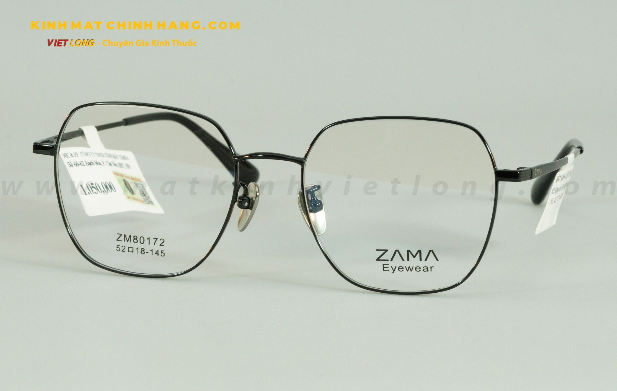  GỌNG KÍNH ZAMA ZM80172-C1 51-18 