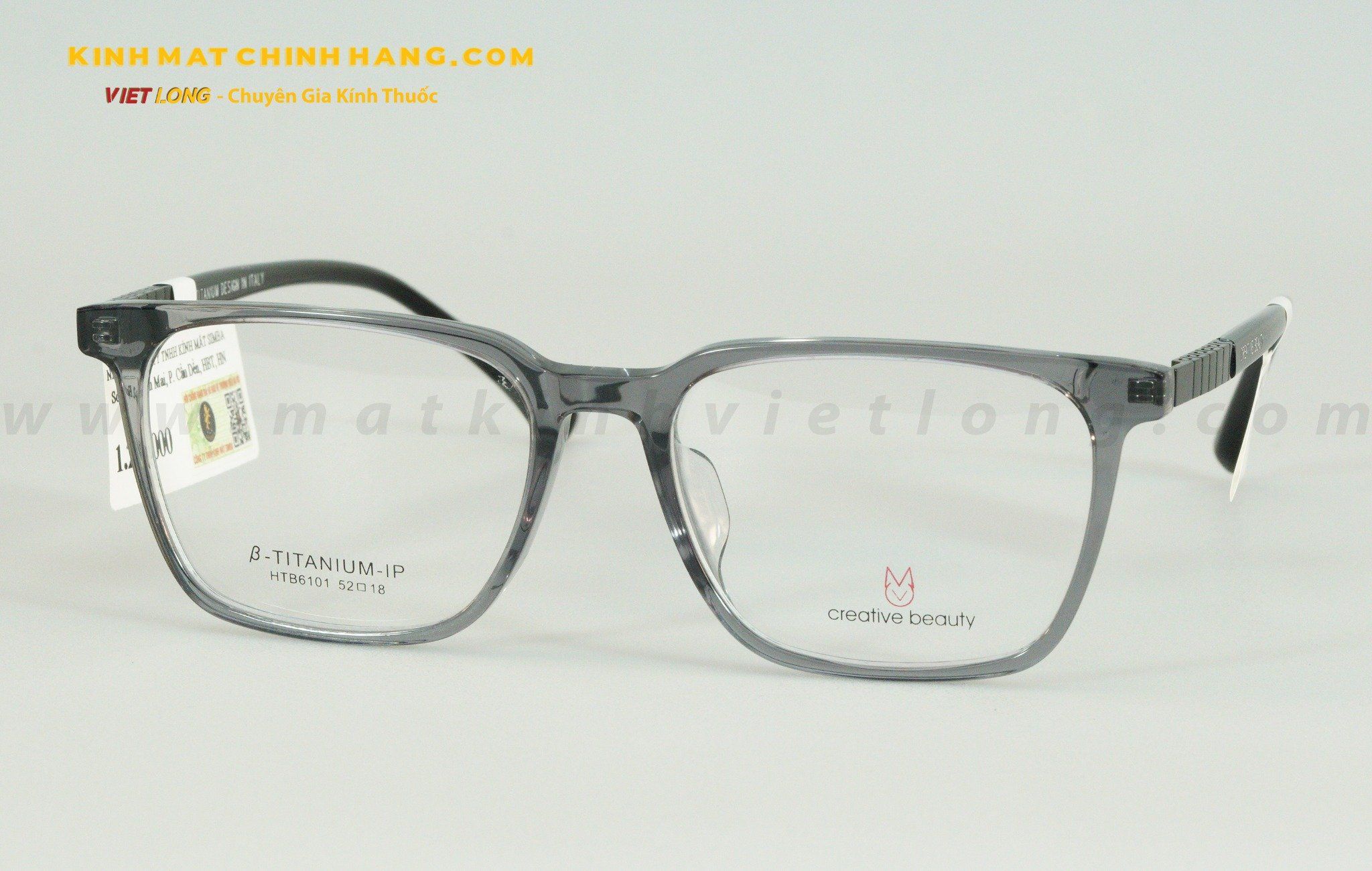  GỌNG KÍNH CREATIVE HTB6101-C3 52-18 