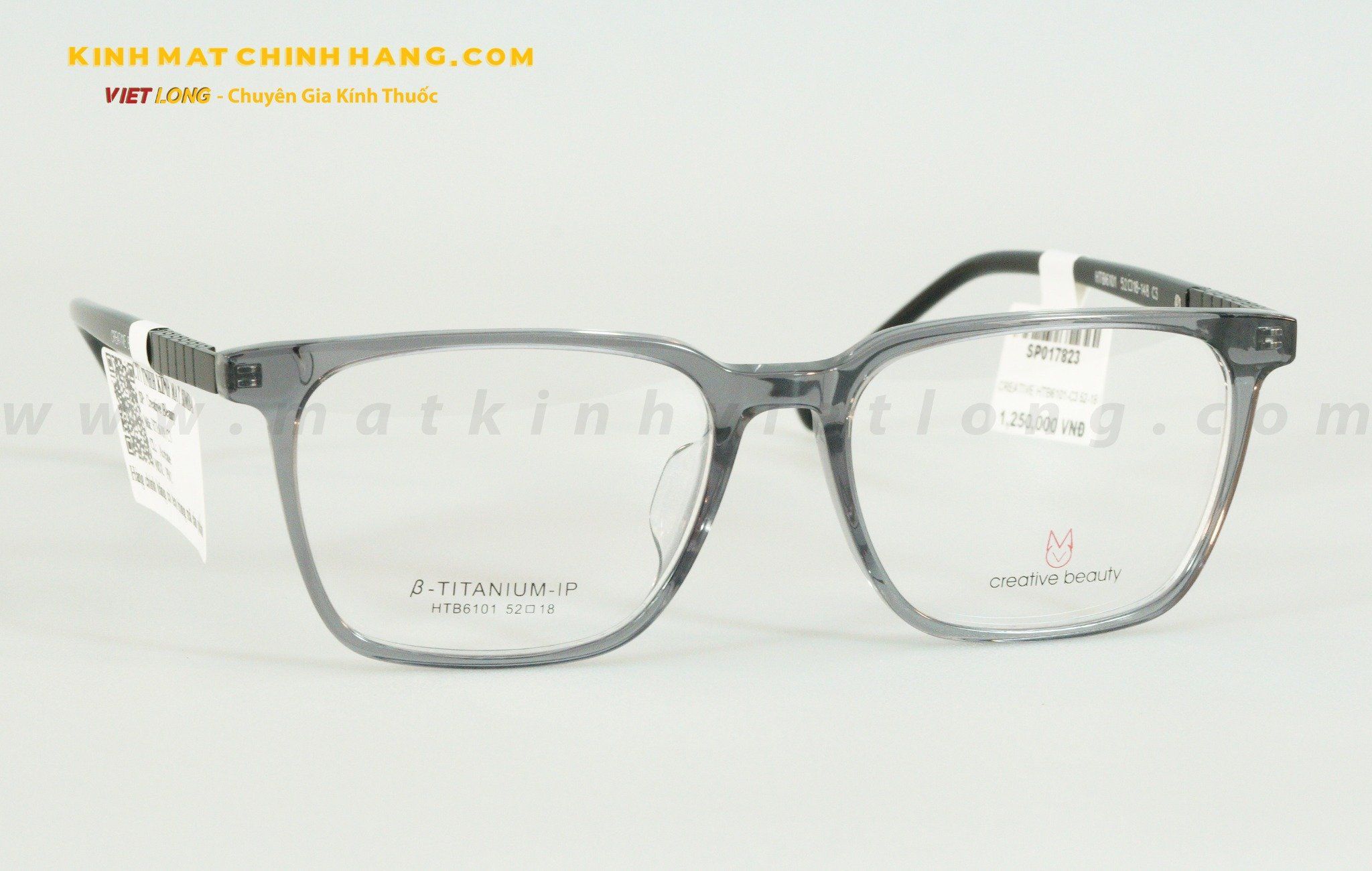  GỌNG KÍNH CREATIVE HTB6101-C3 52-18 