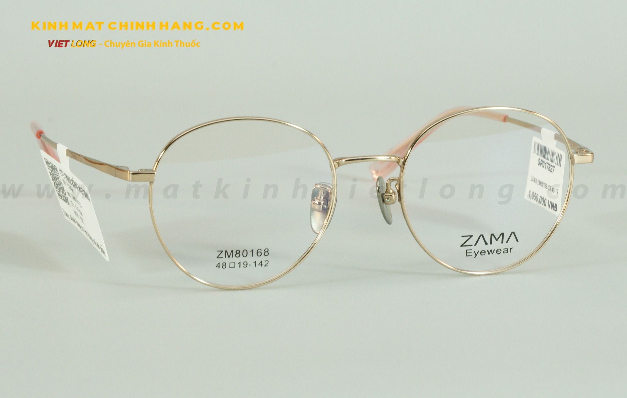  GỌNG KÍNH ZAMA ZM80168-C3 48-19 