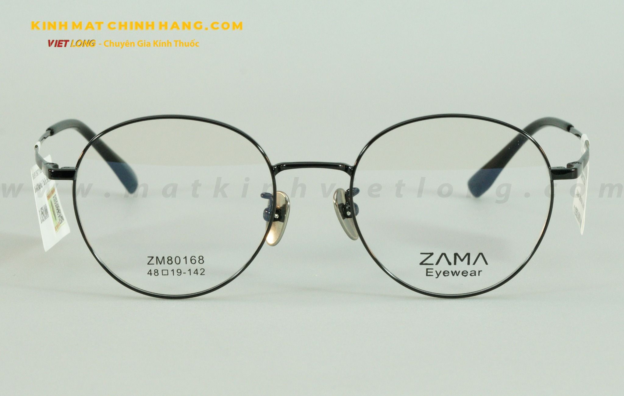  GỌNG KÍNH ZAMA ZM80168-C1 48-19 