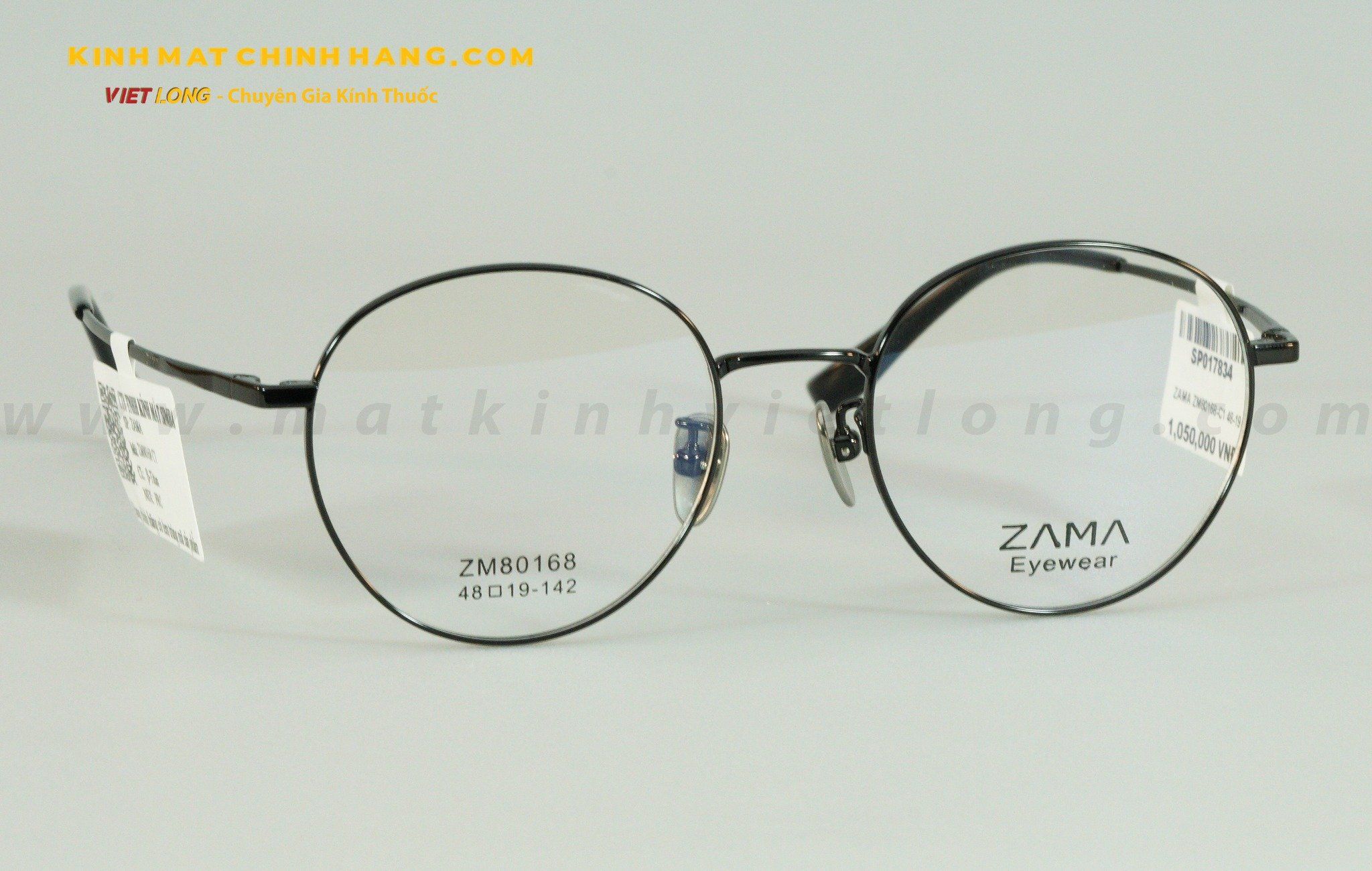  GỌNG KÍNH ZAMA ZM80168-C1 48-19 