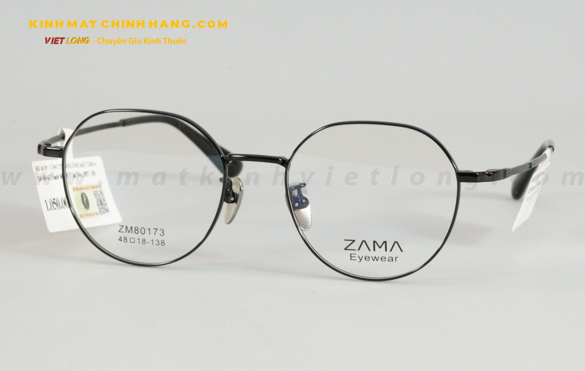  GỌNG KÍNH ZAMA ZM80173-C1 48-18 