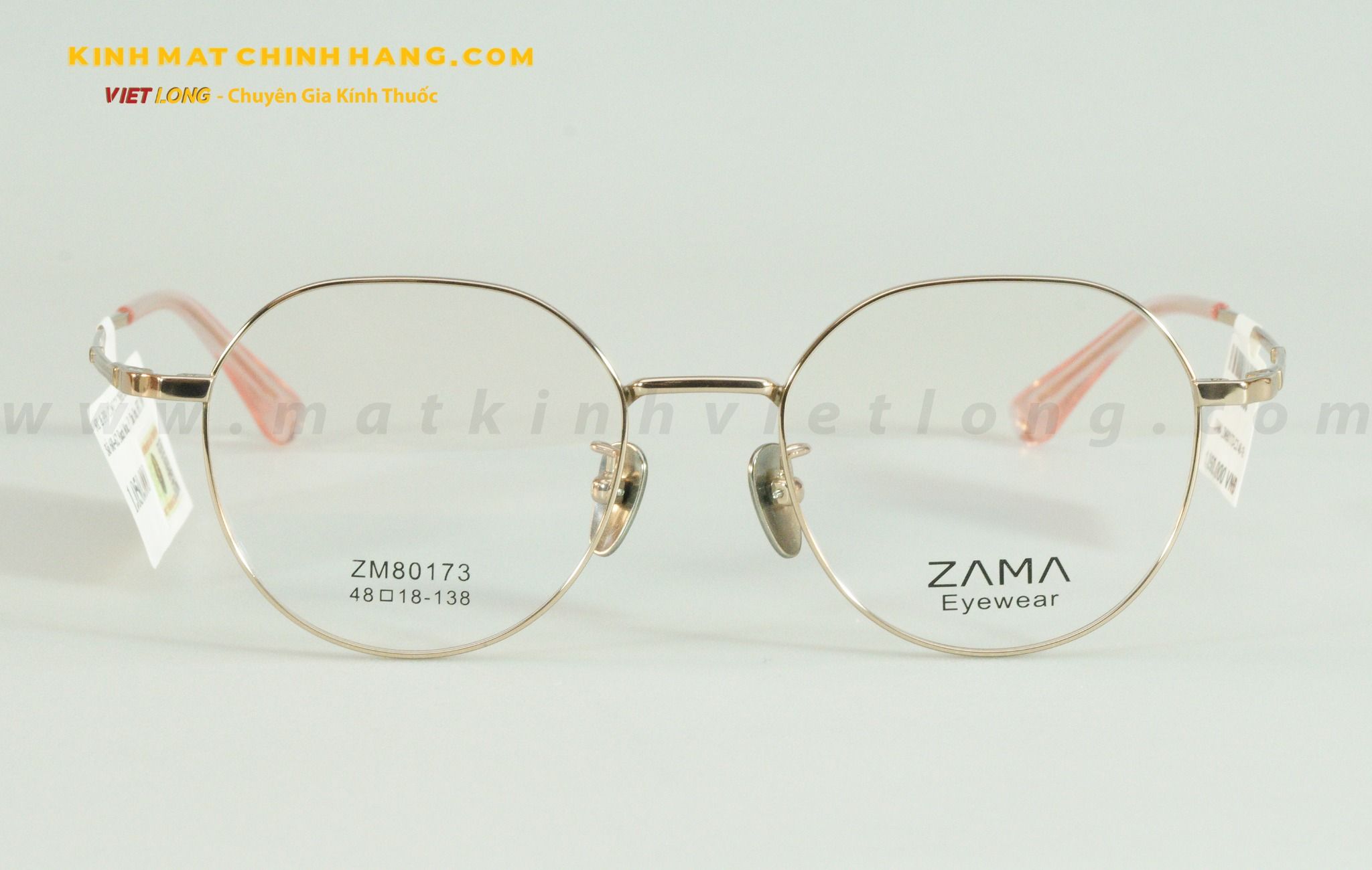  GỌNG KÍNH ZAMA ZM80173-C3 48-18 