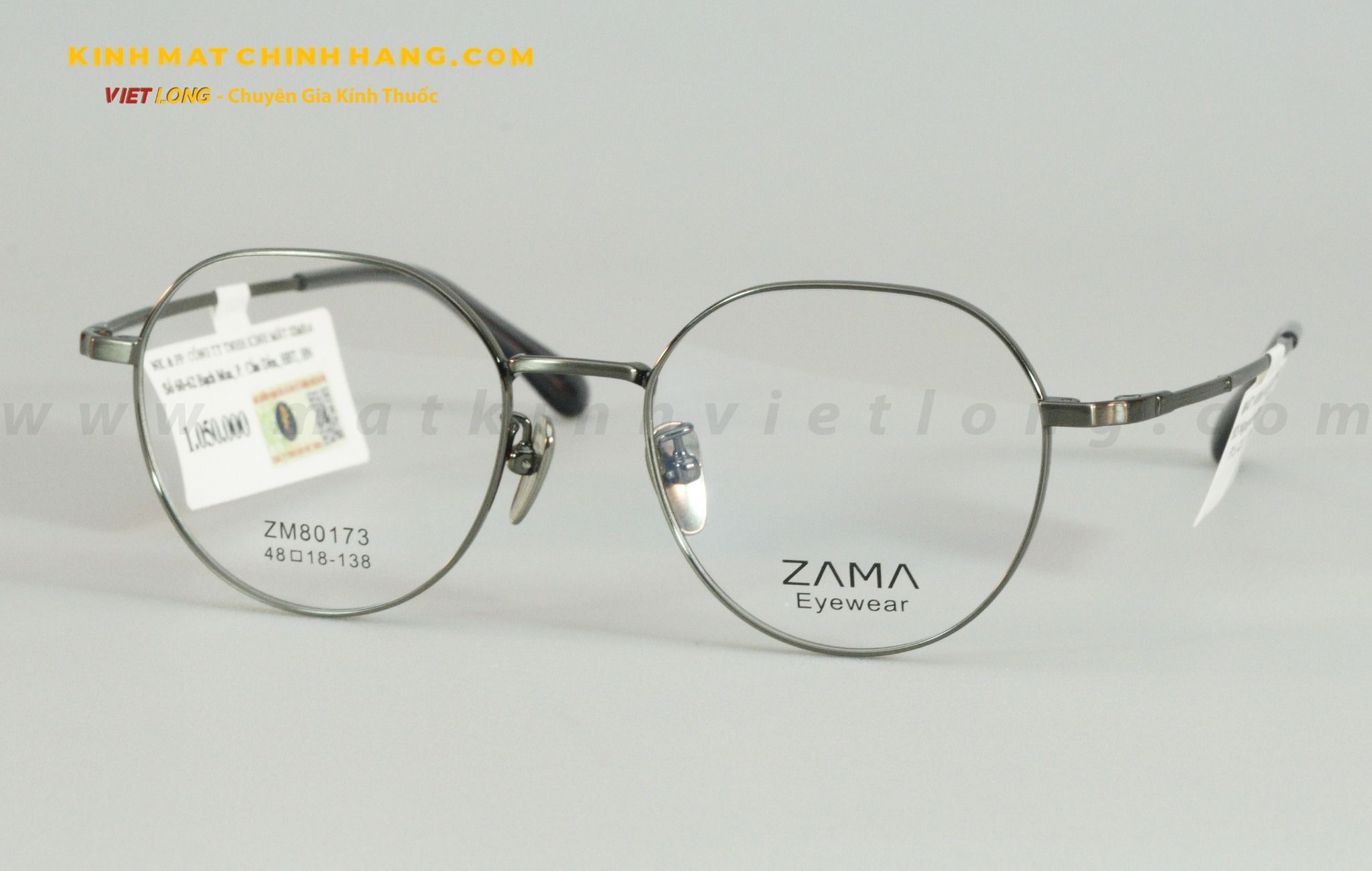  GỌNG KÍNH ZAMA ZM80173-C4 48-18 