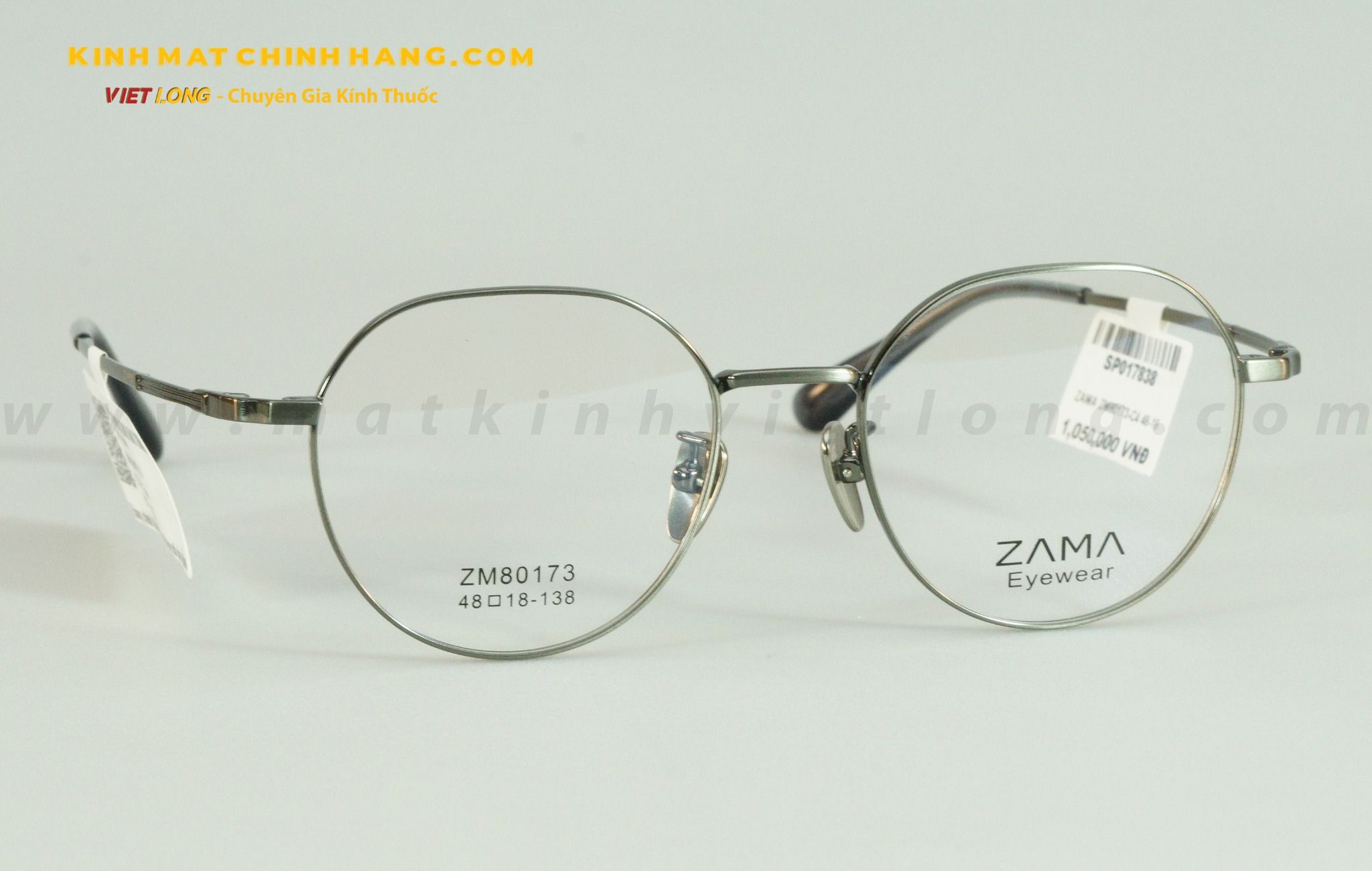  GỌNG KÍNH ZAMA ZM80173-C4 48-18 