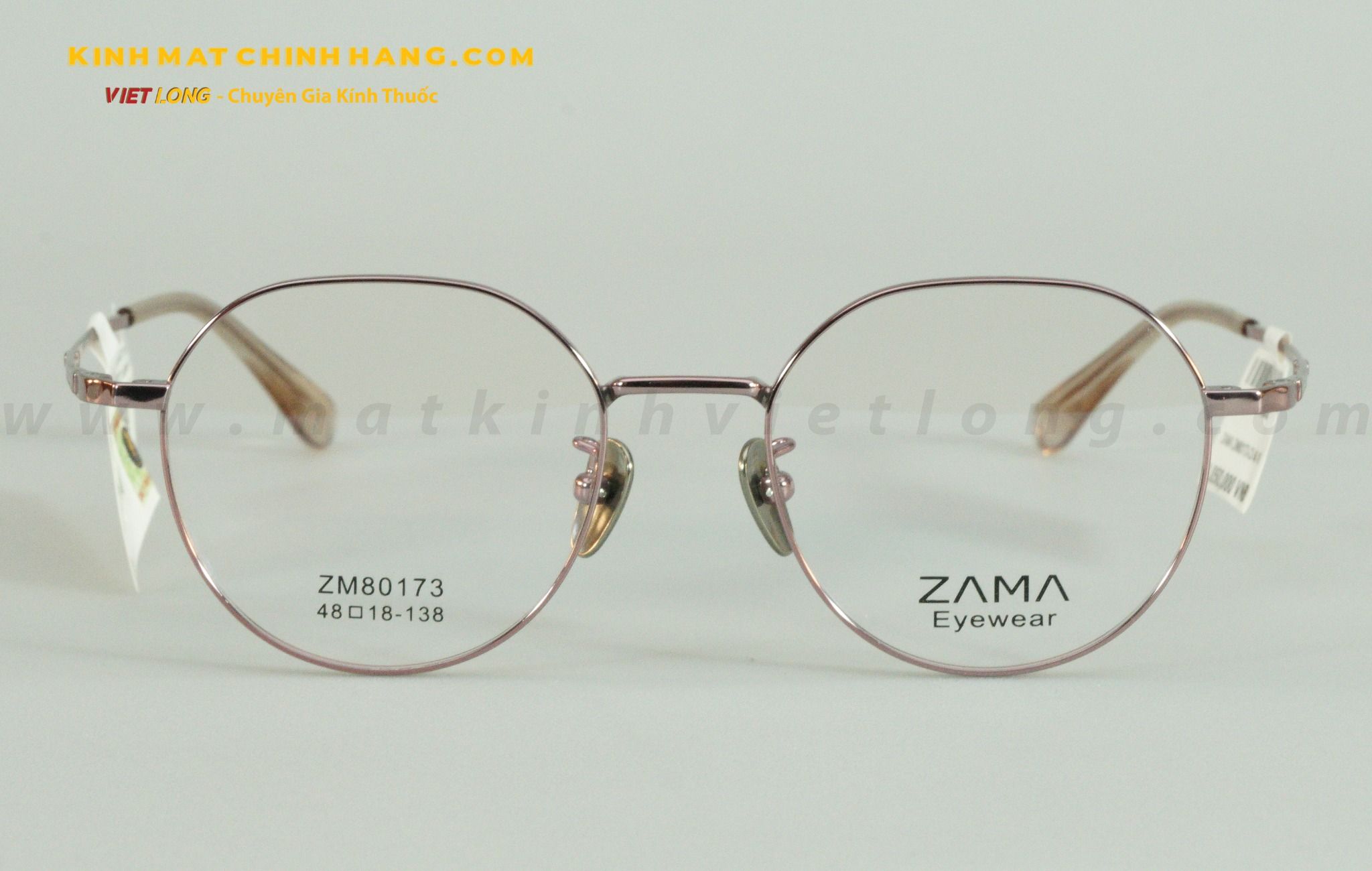  GỌNG KÍNH ZAMA ZM80173-C5 48-18 