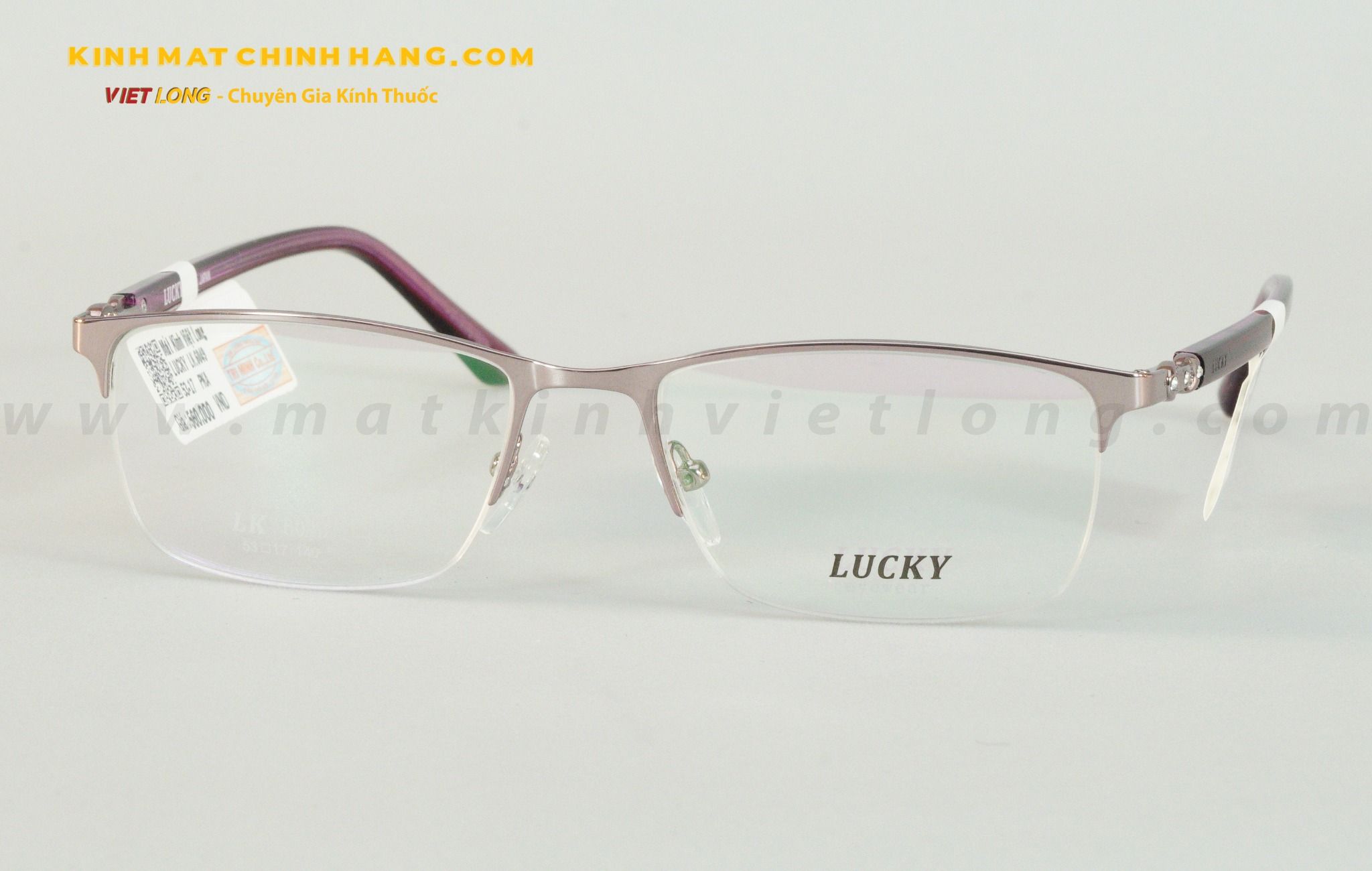  GỌNG KÍNH LUCKY LK6049-PKA 53-17 