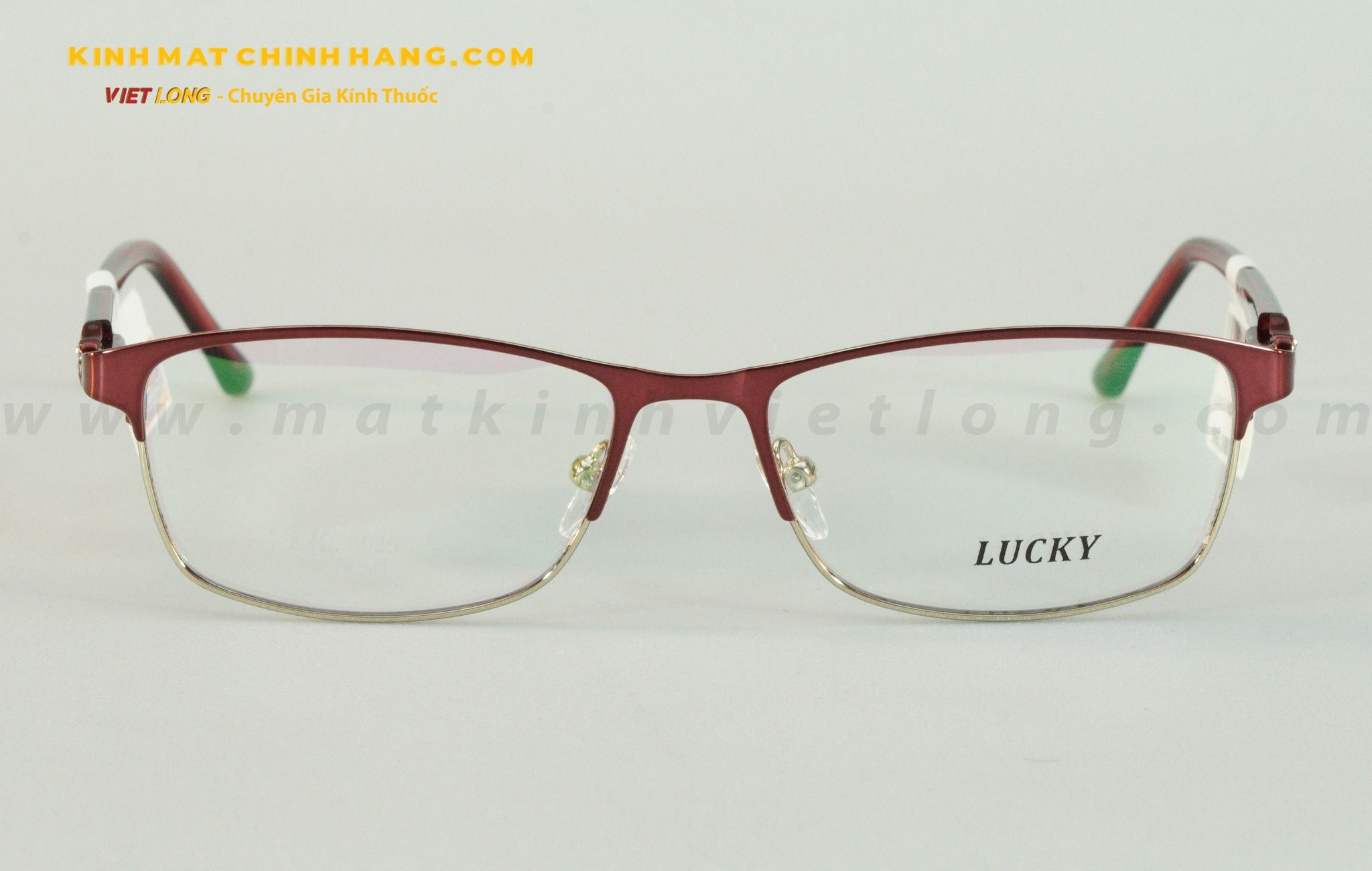  GỌNG KÍNH LUCKY LK6039-WNA/GPA 54-16 