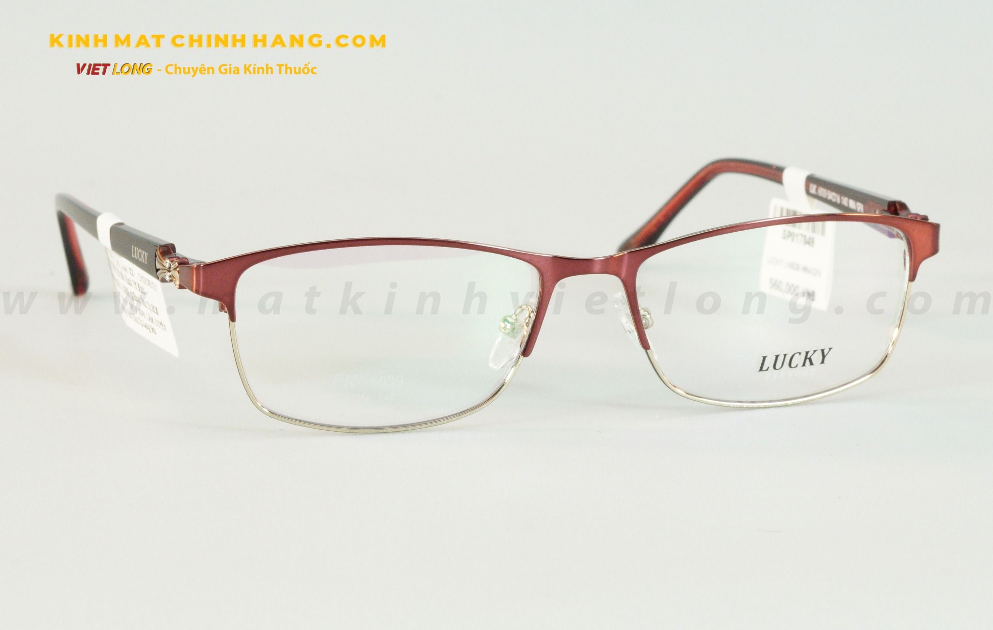  GỌNG KÍNH LUCKY LK6039-WNA/GPA 54-16 