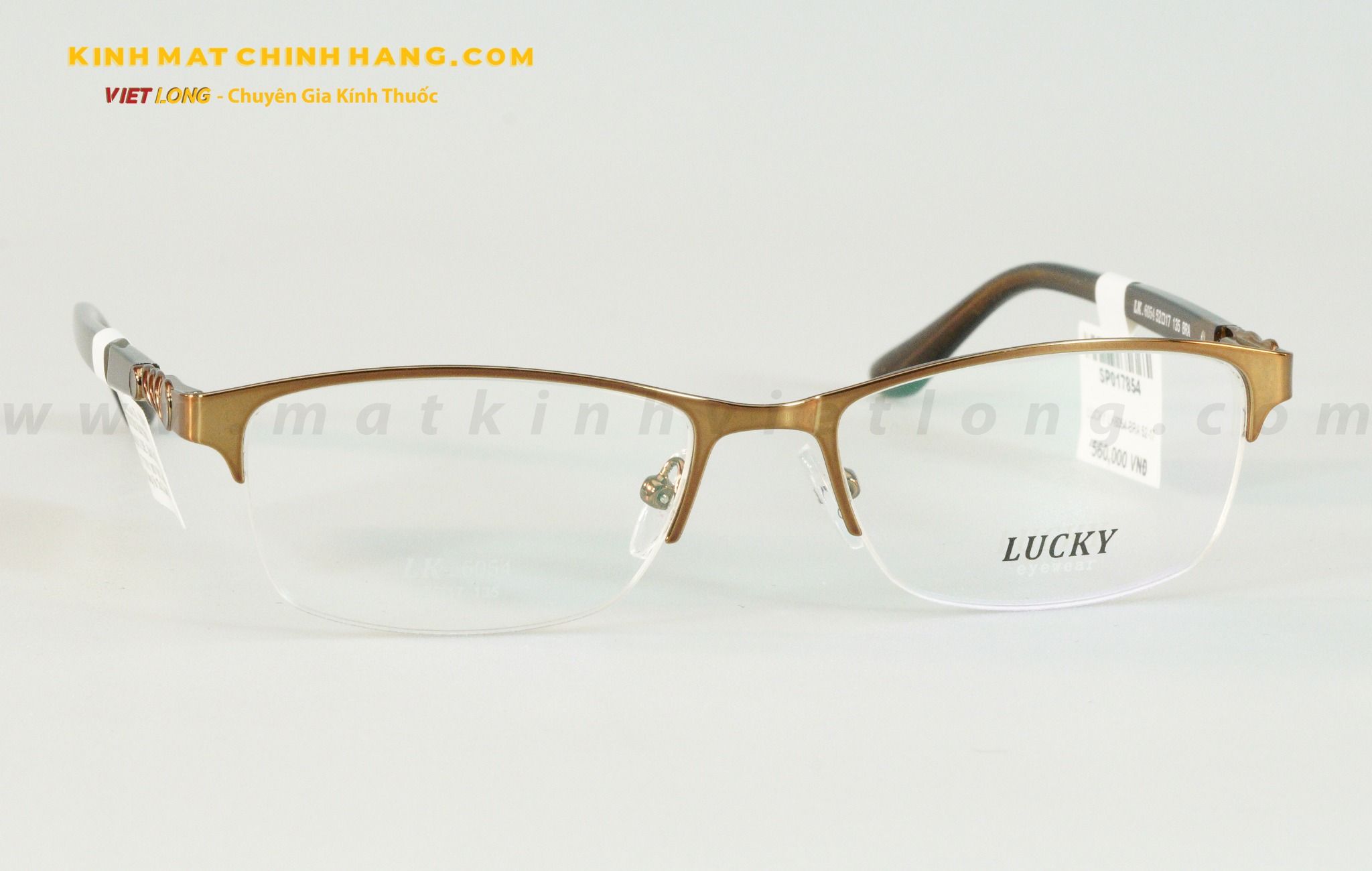  GỌNG KÍNH LUCKY LK6054-BRA 52-17 