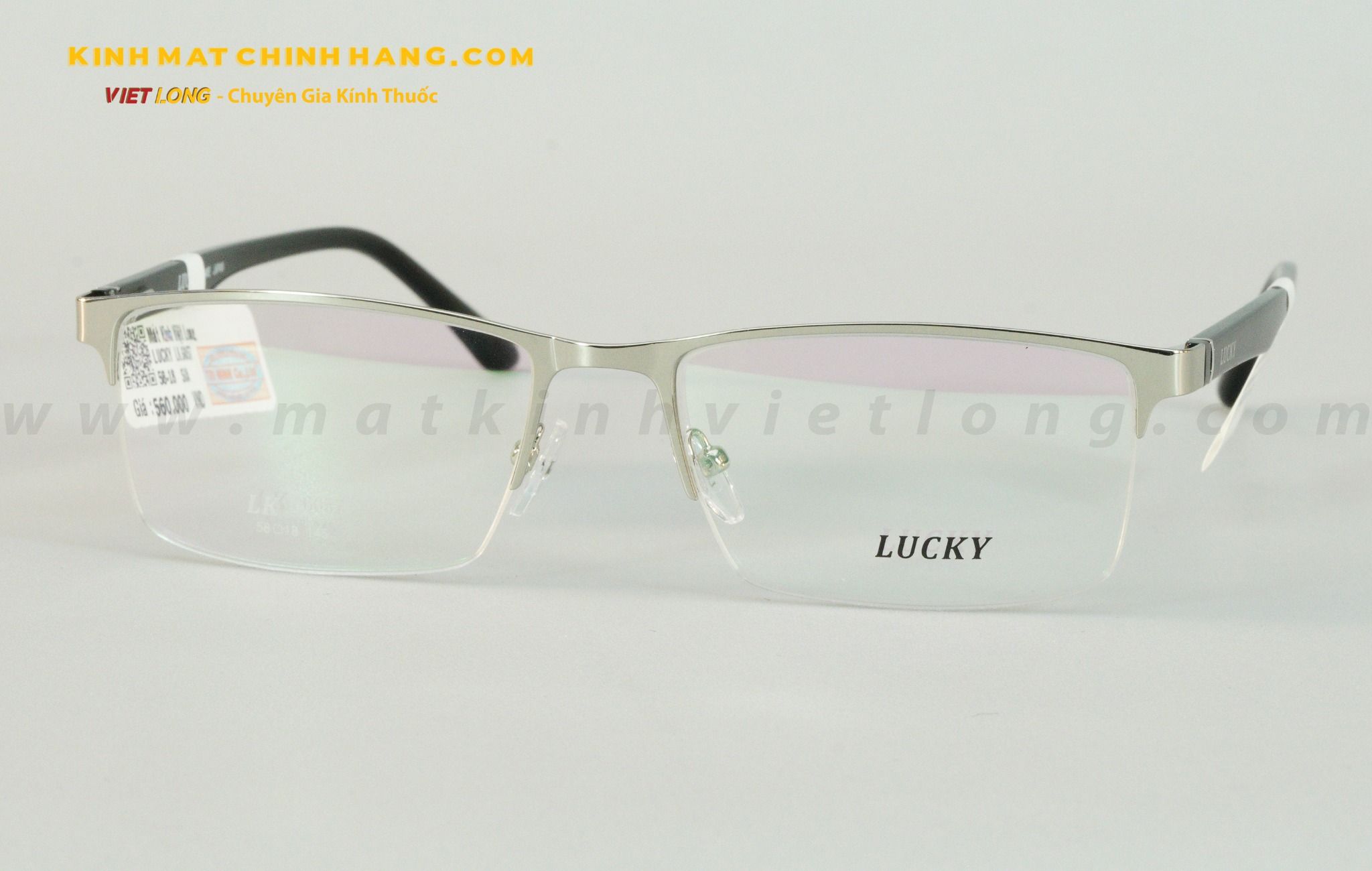  GỌNG KÍNH LUCKY LK6057-SIA 58-18 