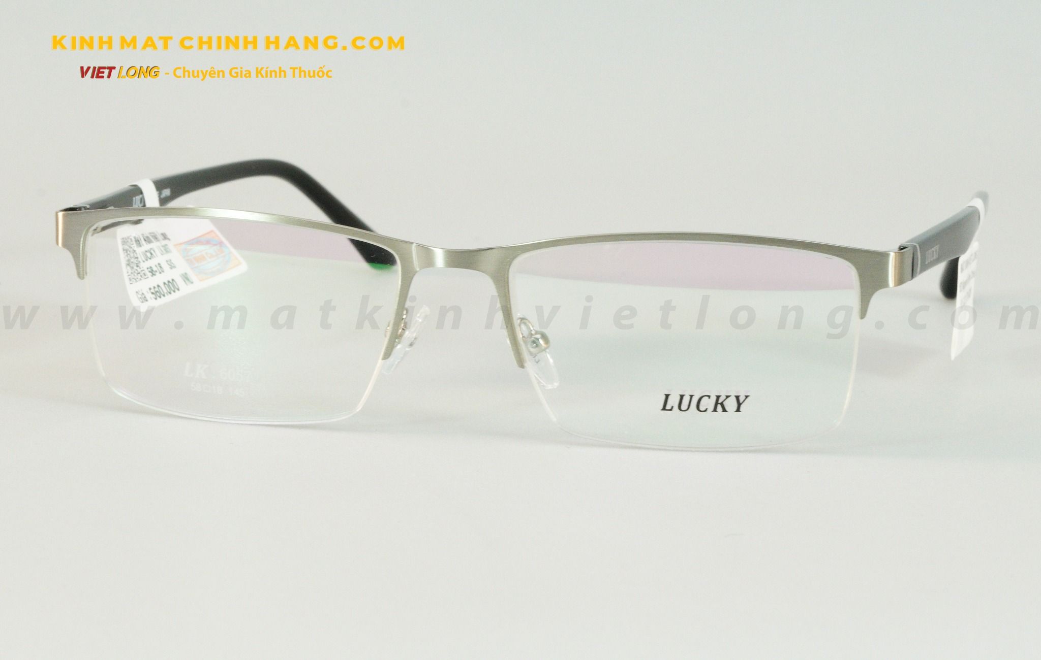  GỌNG KÍNH LUCKY LK6057-SIS 58-18 