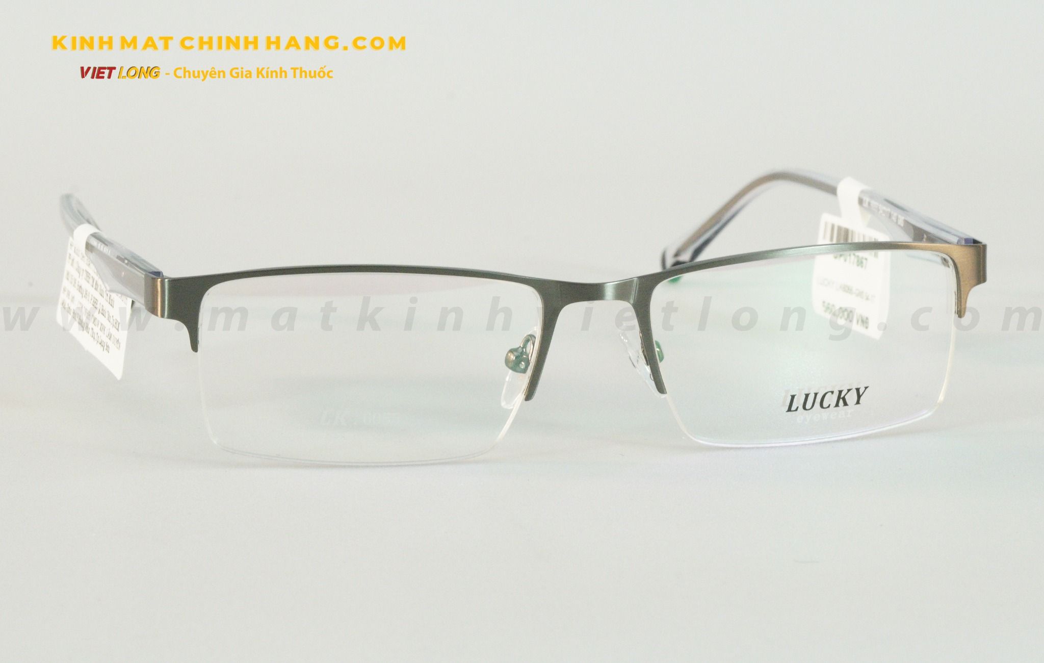  GỌNG KÍNH LUCKY LK6055-GNS 54-17 