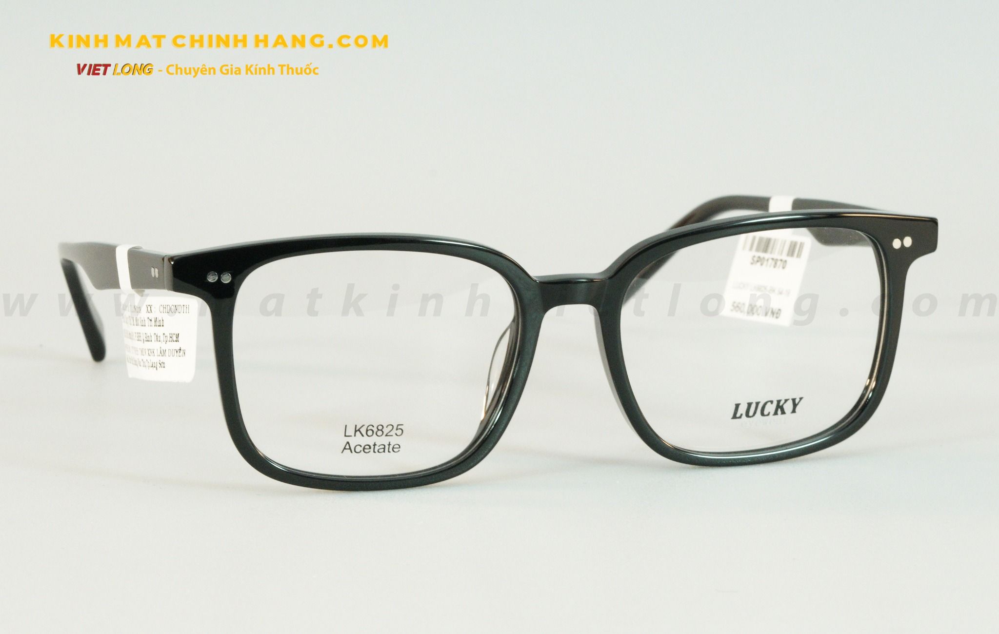  GỌNG KÍNH LUCKY LK6825-BK 54-18 