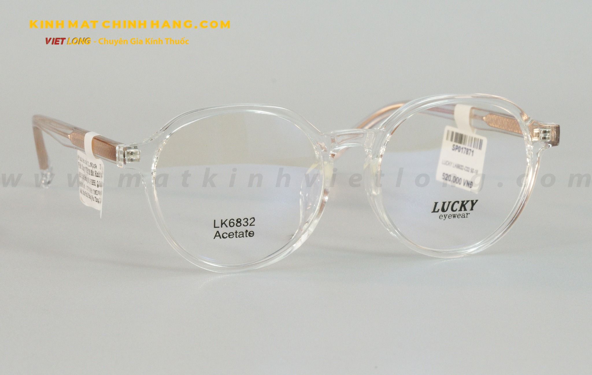  GỌNG KÍNH LUCKY LK6832-C02 50-18 