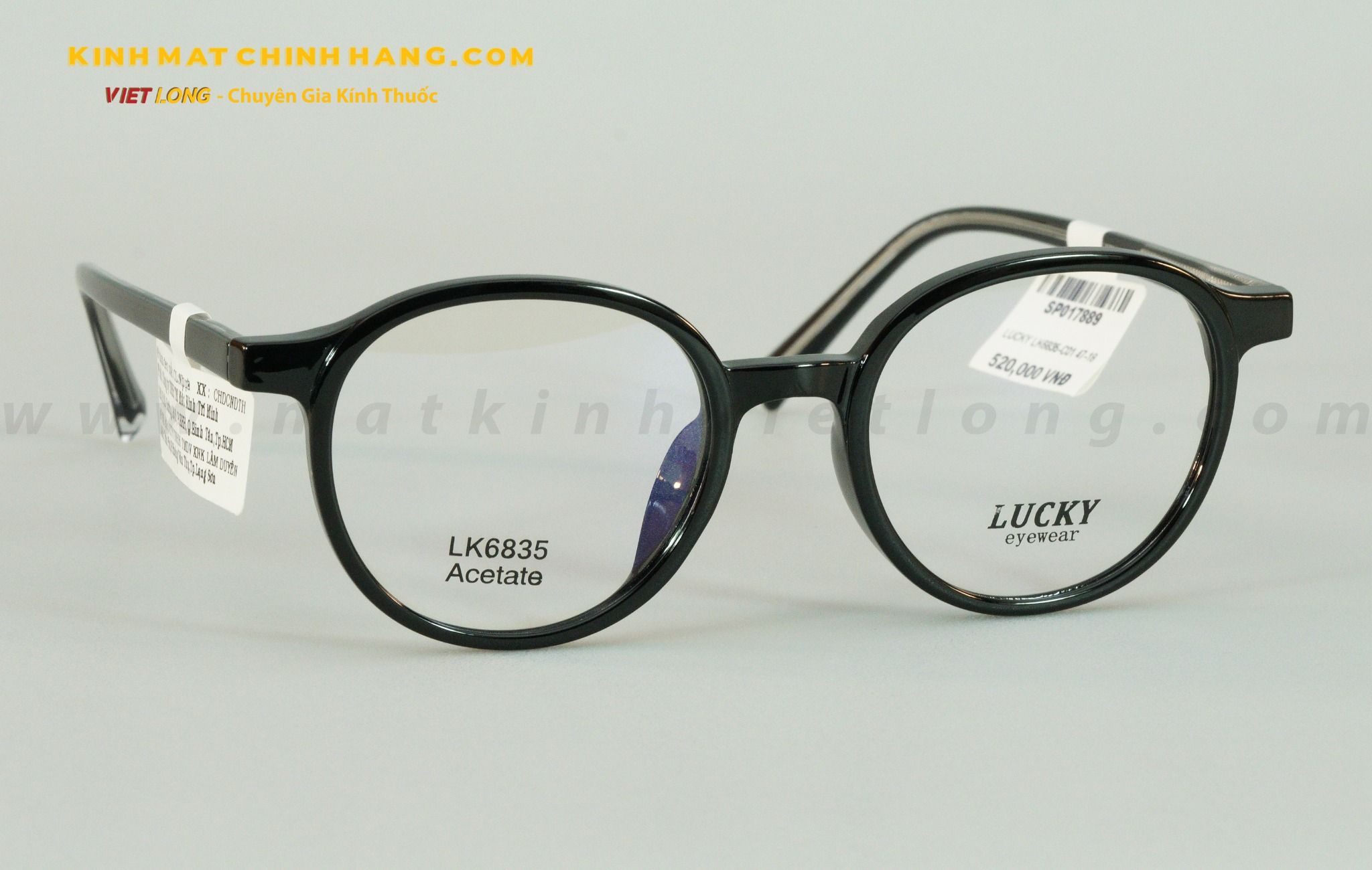  GỌNG KÍNH LUCKY LK6835-C01 47-18 