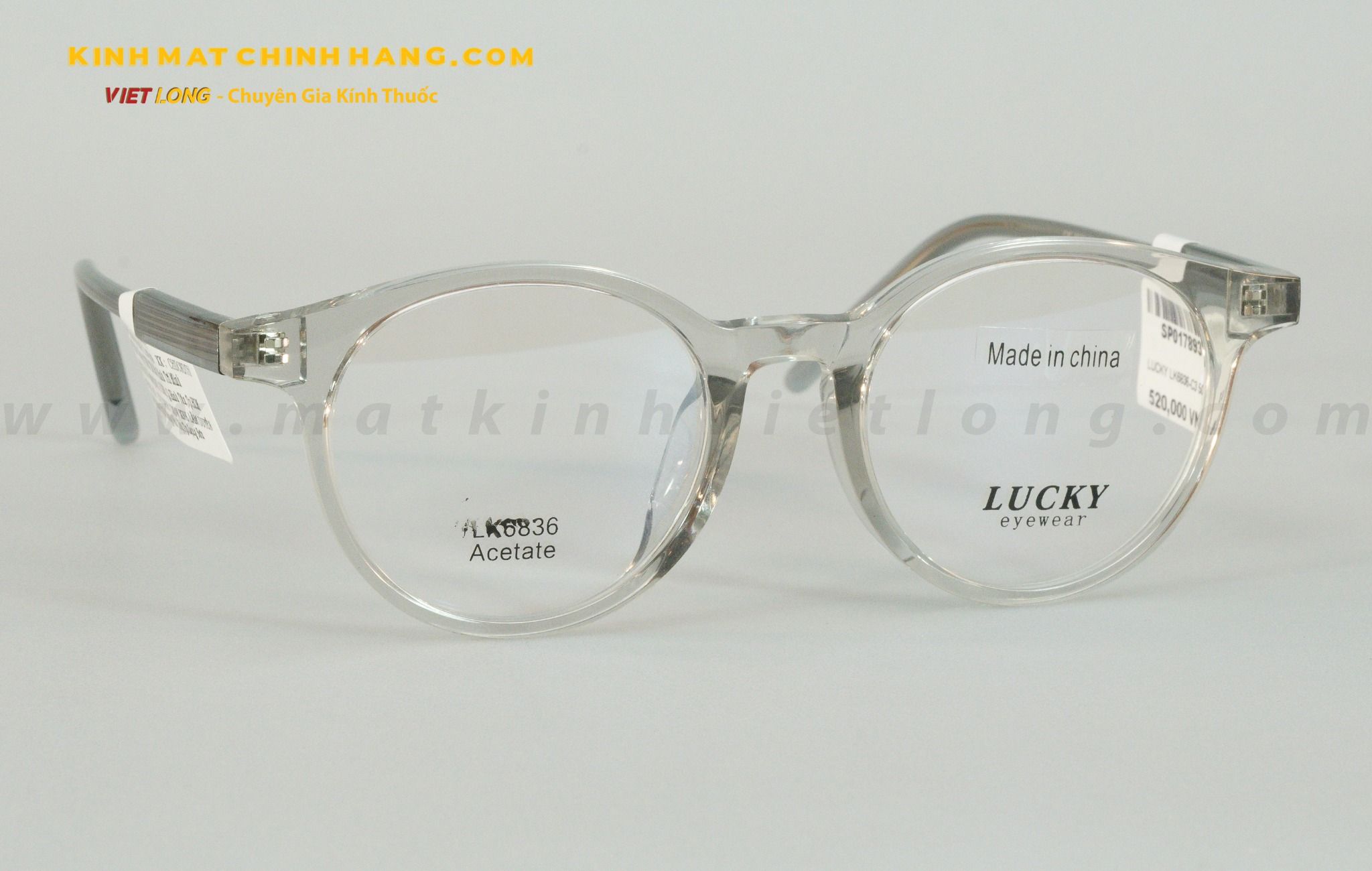  GỌNG KÍNH LUCKY LK6836-C3 50-20 