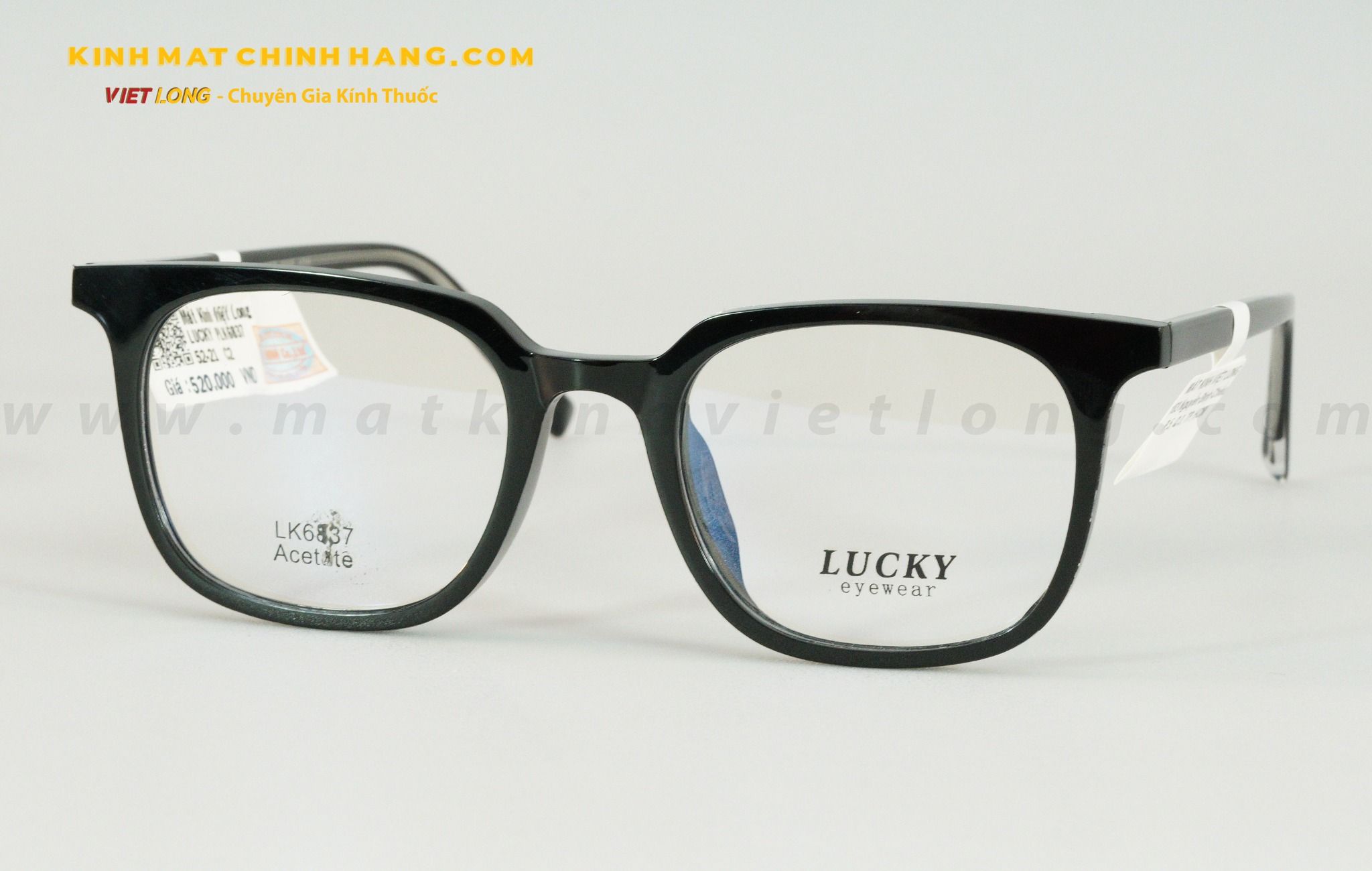  GỌNG KÍNH LUCKY LK6837-C2 52-21 