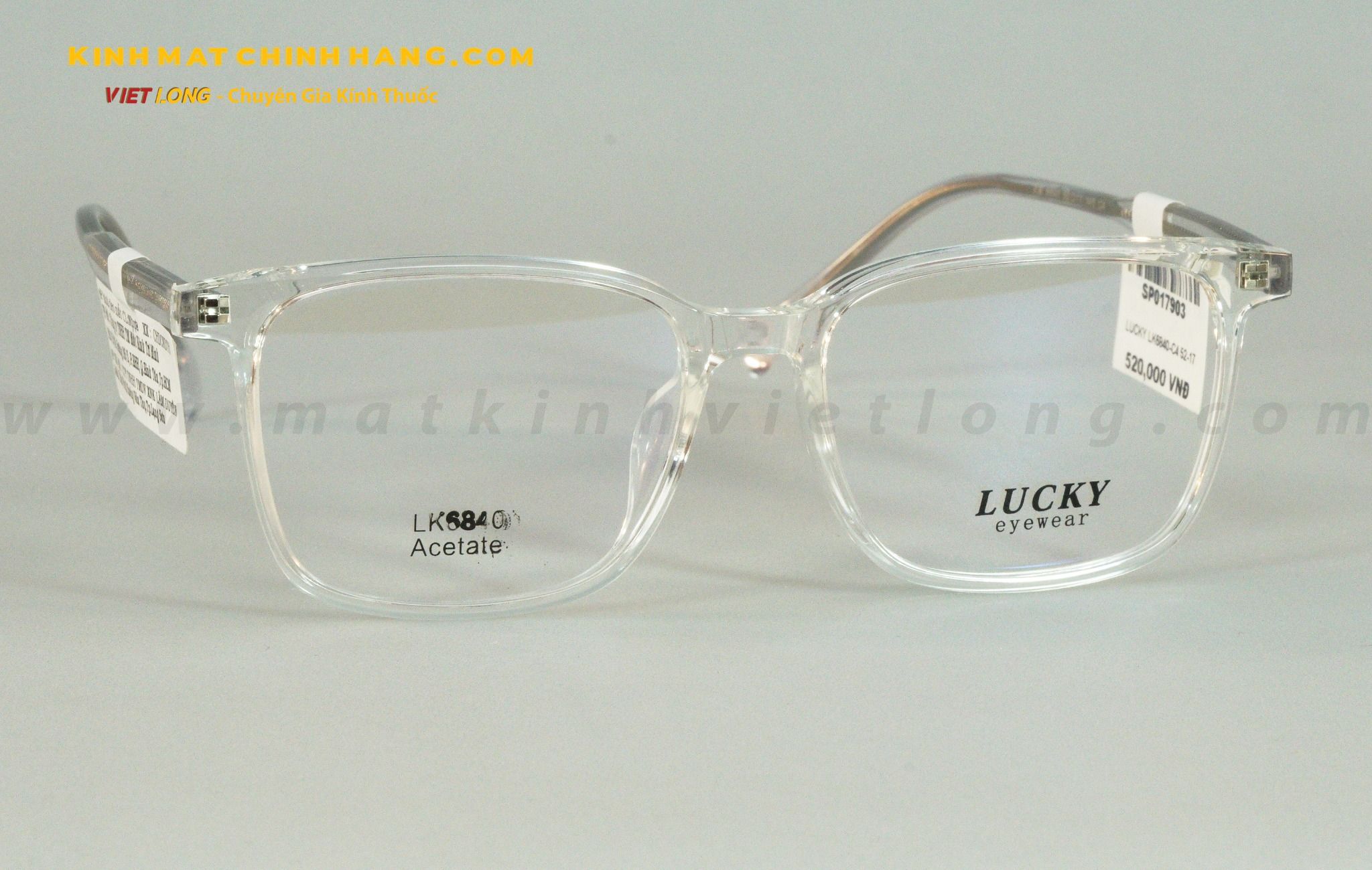  GỌNG KÍNH LUCKY LK6840-C4 52-17 