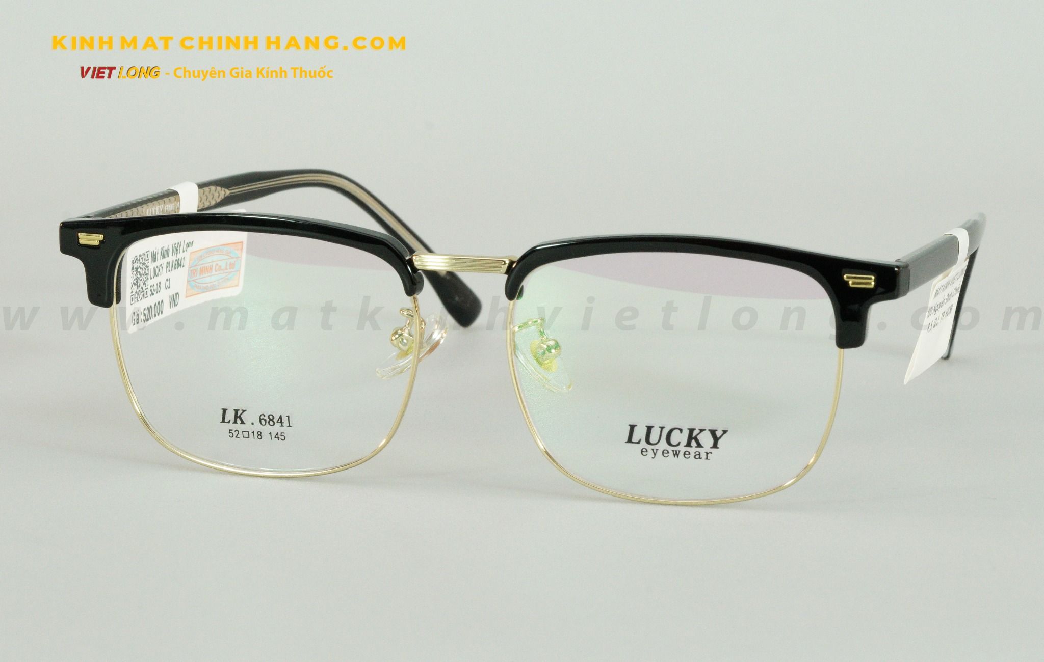  GỌNG KÍNH LUCKY LK6841-C1 52-18 