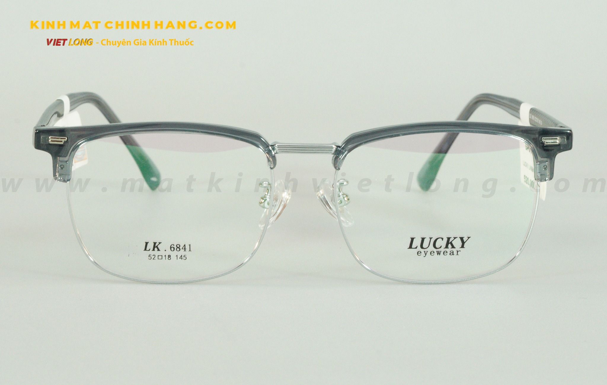  GỌNG KÍNH LUCKY LK6841-C6 52-18 