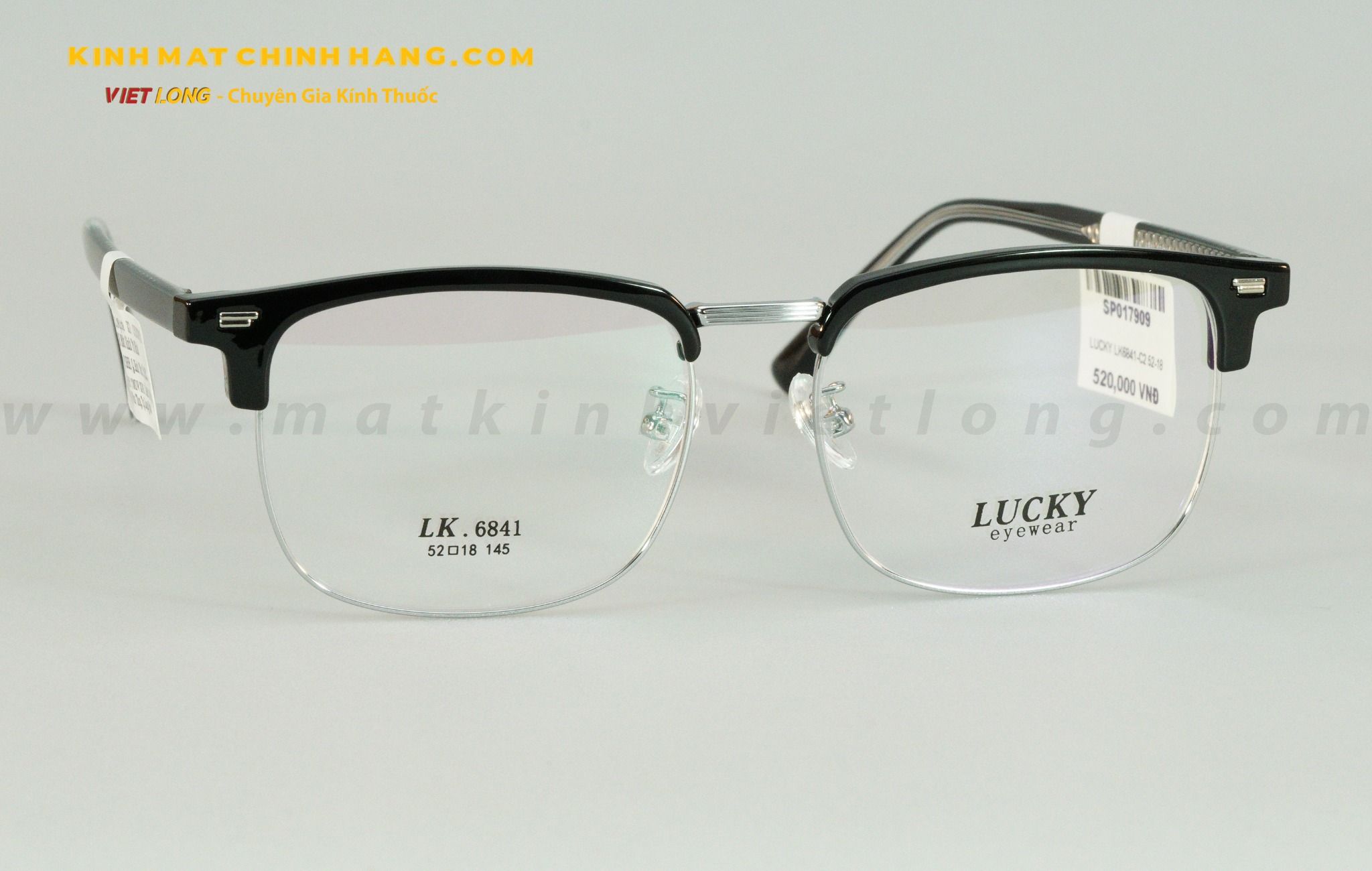  GỌNG KÍNH LUCKY LK6841-C2 52-18 