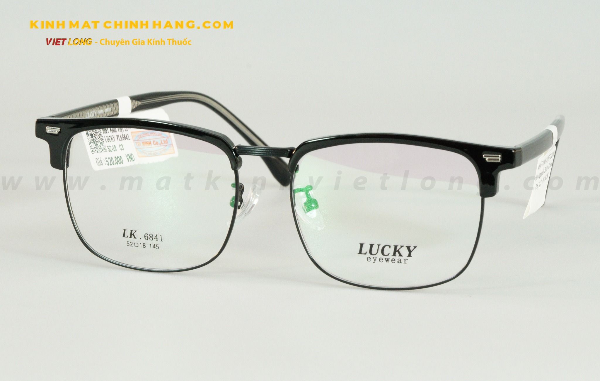  GỌNG KÍNH LUCKY LK6841-C3 52-18 