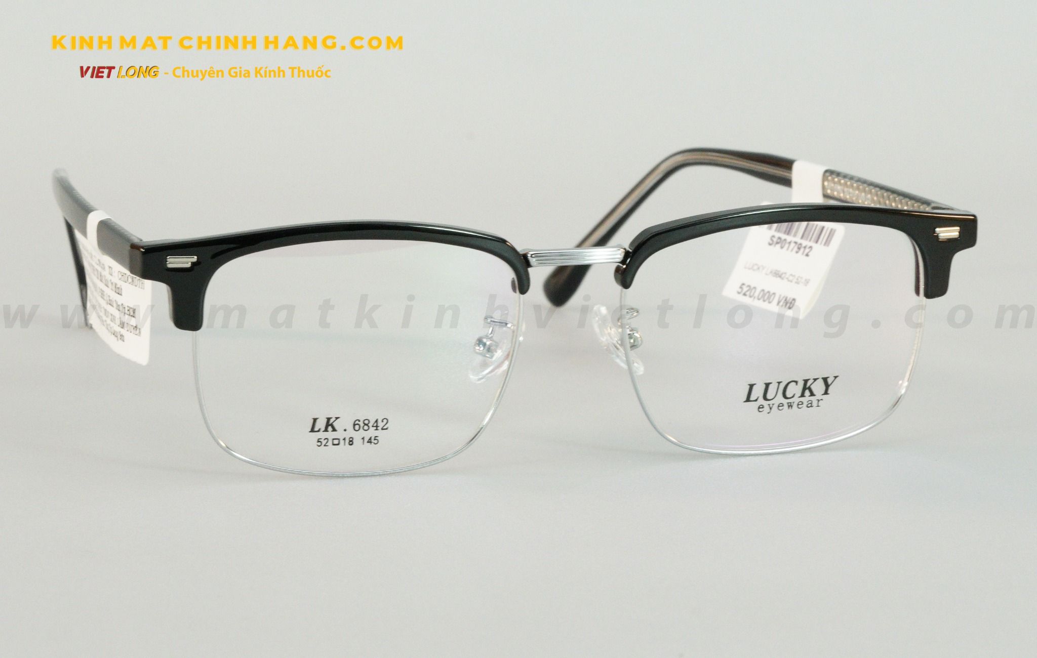  GỌNG KÍNH LUCKY LK6842-C2 52-18 