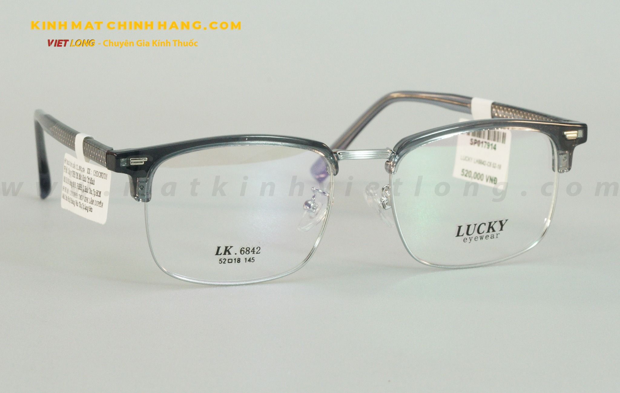  GỌNG KÍNH LUCKY LK6842-C6 52-18 