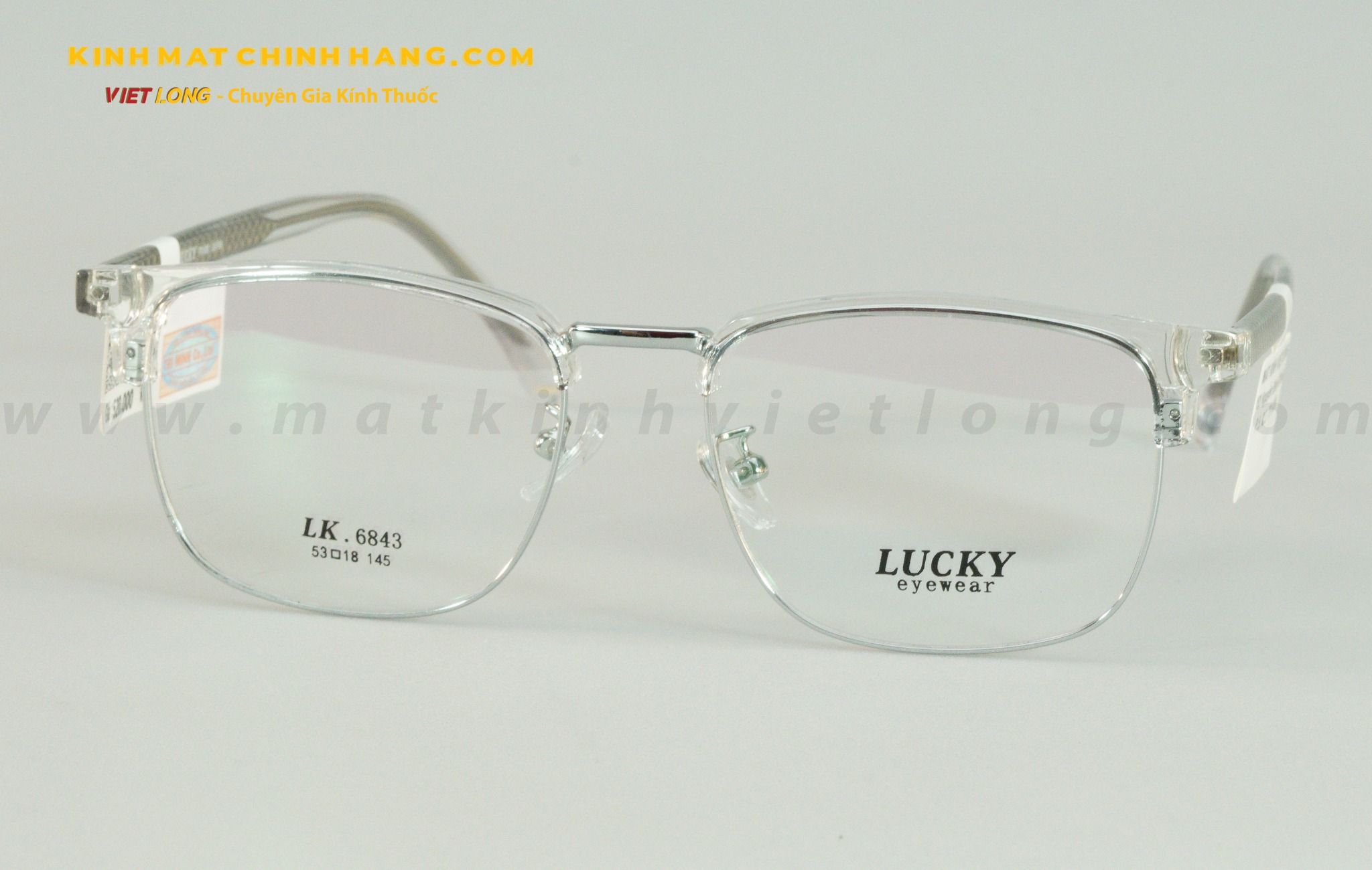  GỌNG KÍNH LUCKY LK6843-C7 53-18 