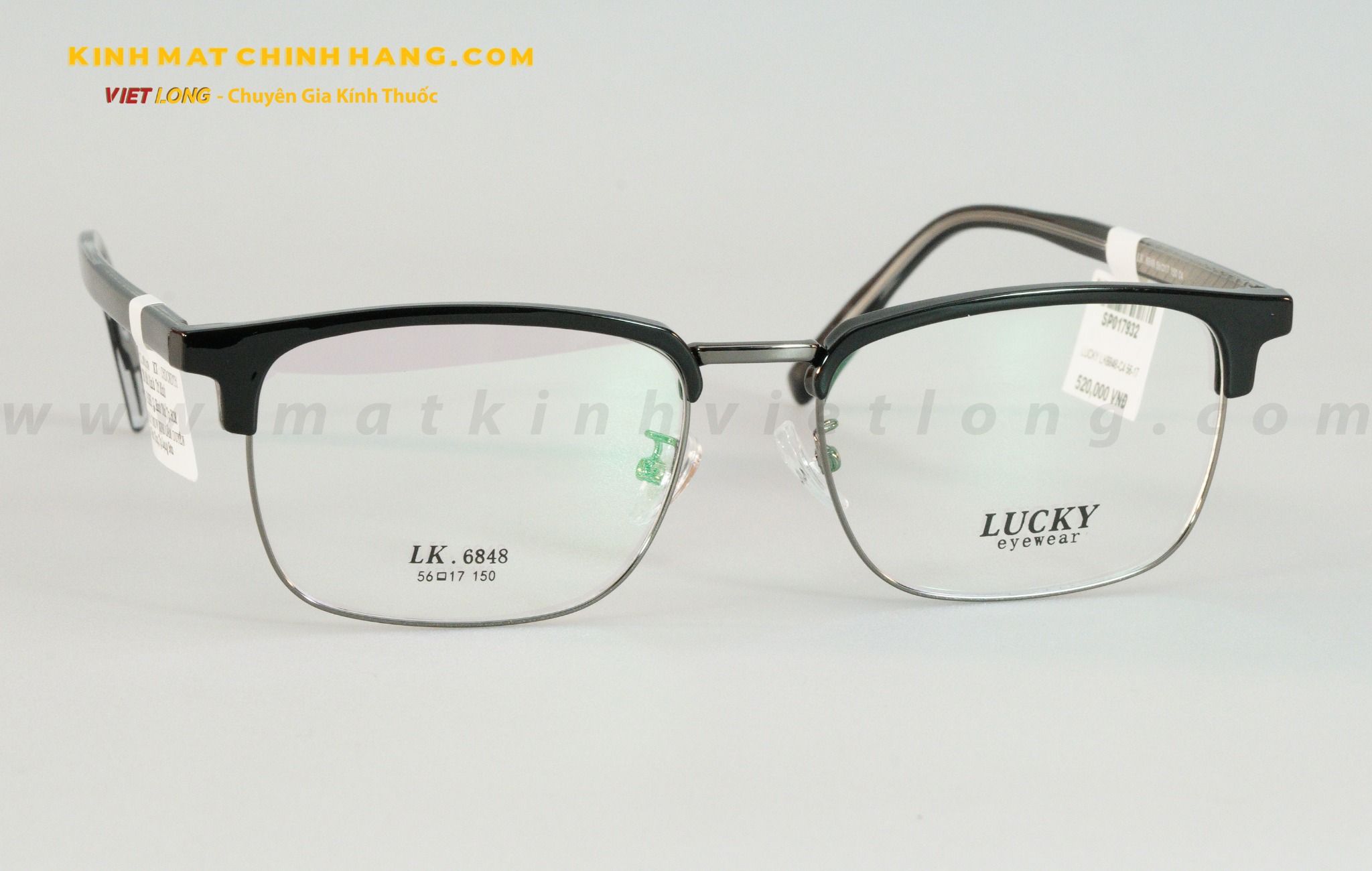  GỌNG KÍNH LUCKY LK6848-C4 56-17 