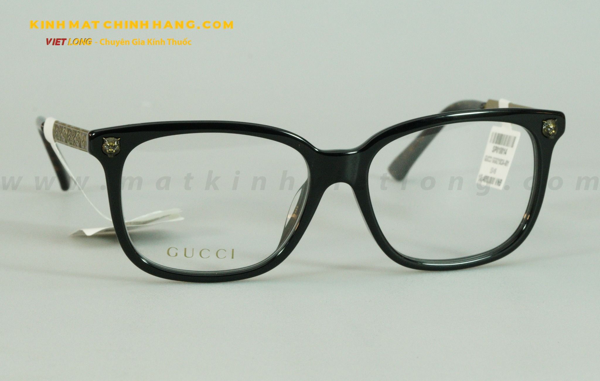  GỌNG KÍNH GUCCI GG0218OA-001 53-16 