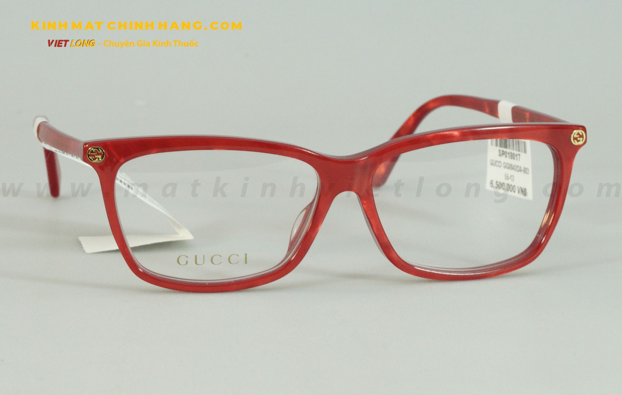  GỌNG KÍNH GUCCI GG0042OA-003 55-13 