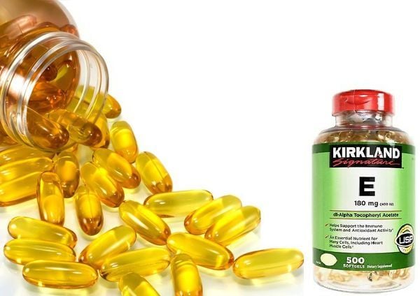 Viên uống bổ sung vitamin E Kirkland 180mg