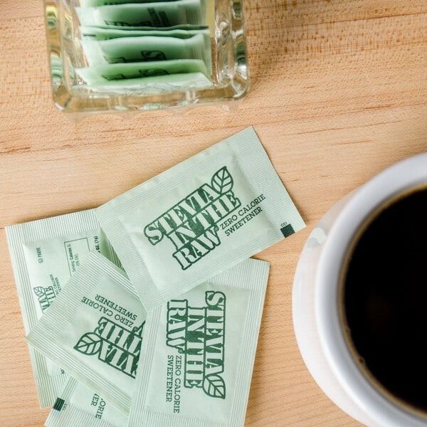 Đường ăn kiêng chiết xuất từ lá cỏ ngọt Stevia In The Raw Zero Calorie Sweetener