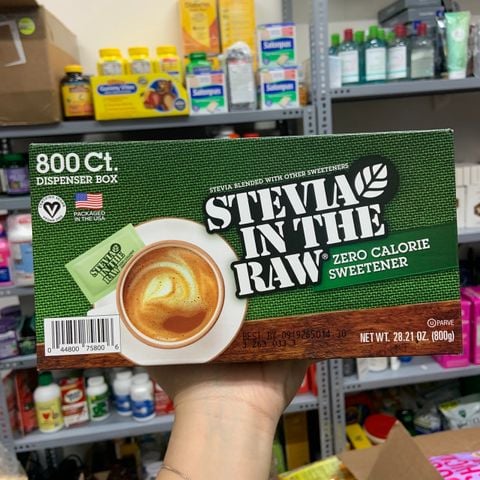  Đường ăn kiêng chiết xuất từ lá cỏ ngọt Stevia In The Raw Zero Calorie Sweetener 