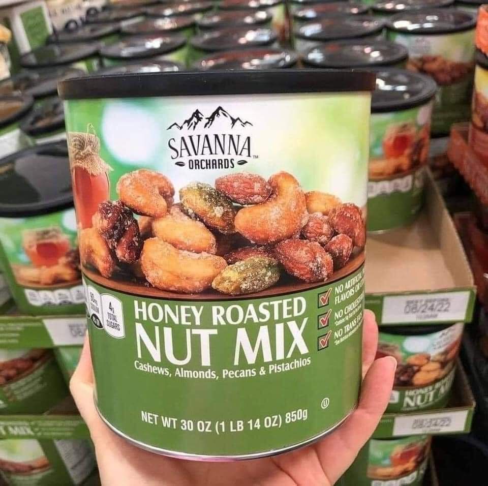 Hạt dinh dưỡng tổng hợp tẩm mật ong Savanna Gourmet Honey Roasted Nut