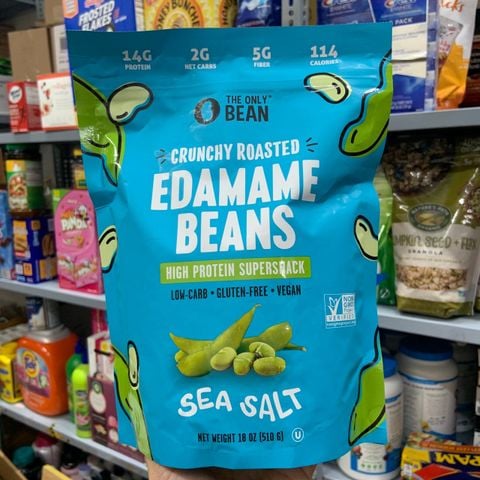  Đậu nành rang tẩm muối biển The Only Bean Crunchy Edamame Bean Snacks 