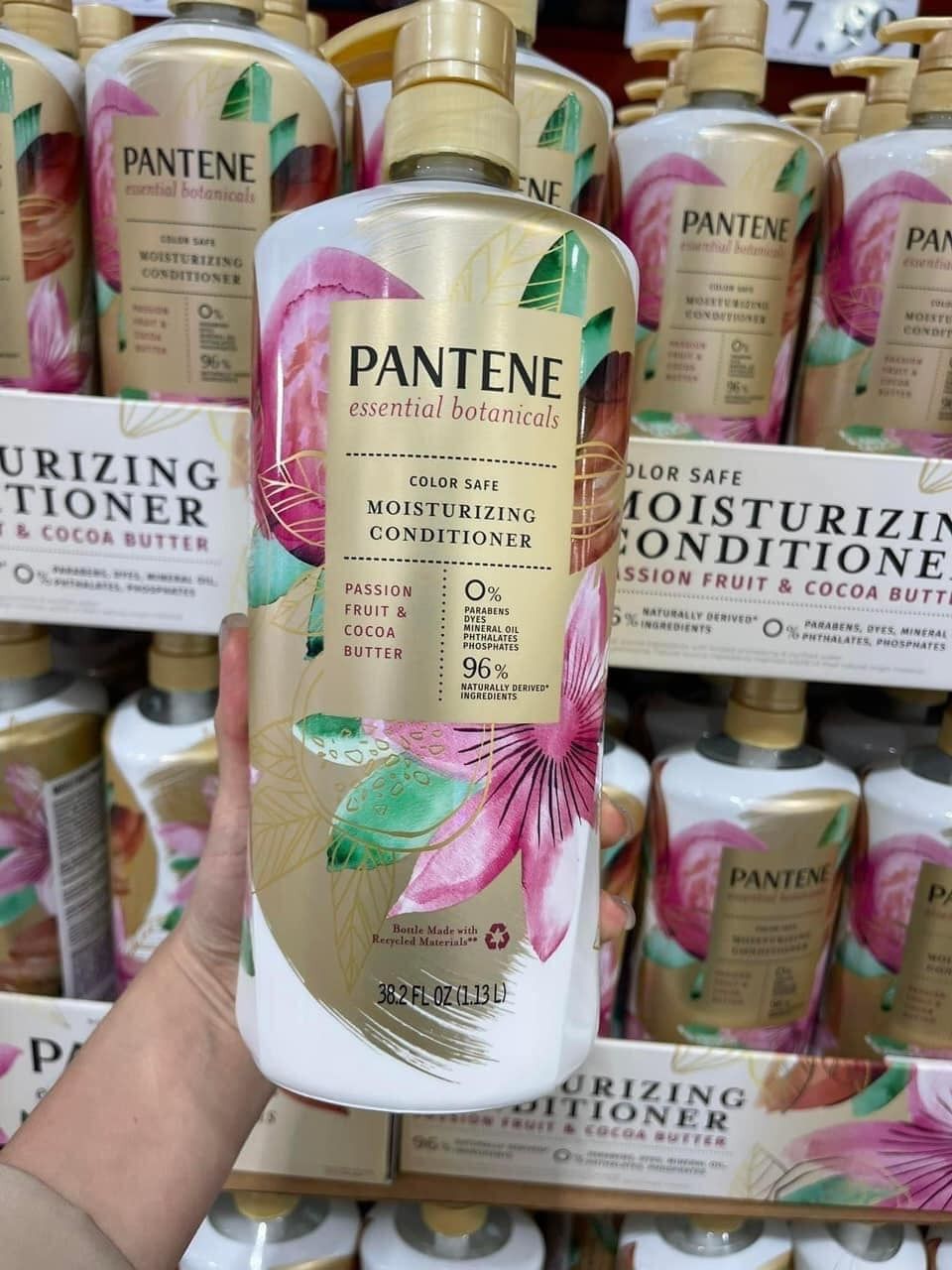 Dầu gội và dầu xả Pantene Essential Botanicals Passion Fruit & Cocoa B