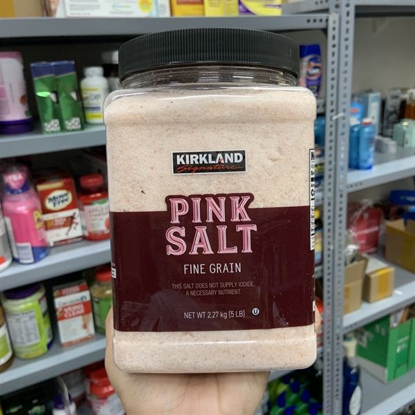 Muối hồng Himalayan Kirkland Pink Salt