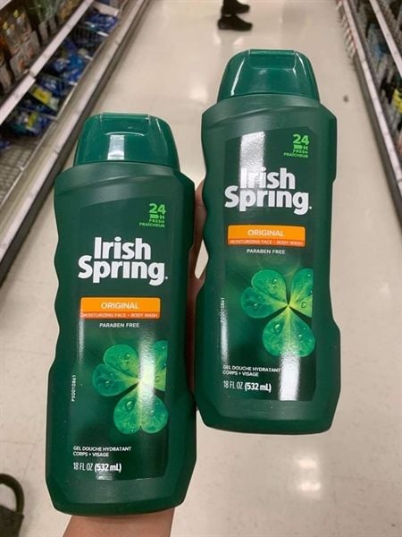 Sữa tắm gội toàn thân dành cho nam Irish Spring