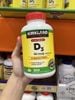 Viên uống vitamin D3 Kirkland Extra Strength D3 50mcg