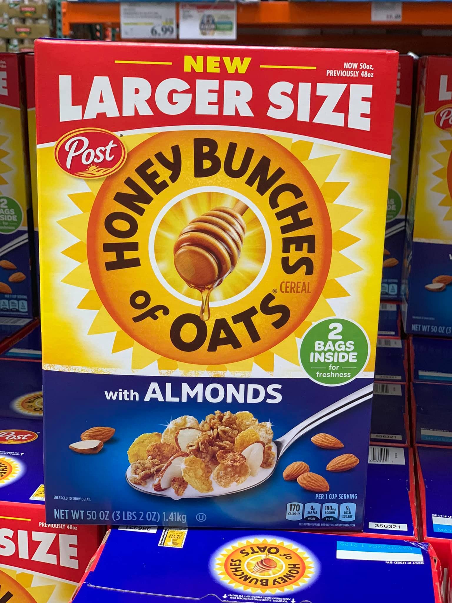 Ngũ cốc ăn sáng Honey Bunches Of Oats