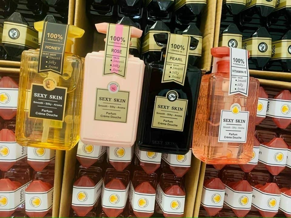 Sữa tắm Pháp hương nước hoa Sexy Skin 600ml