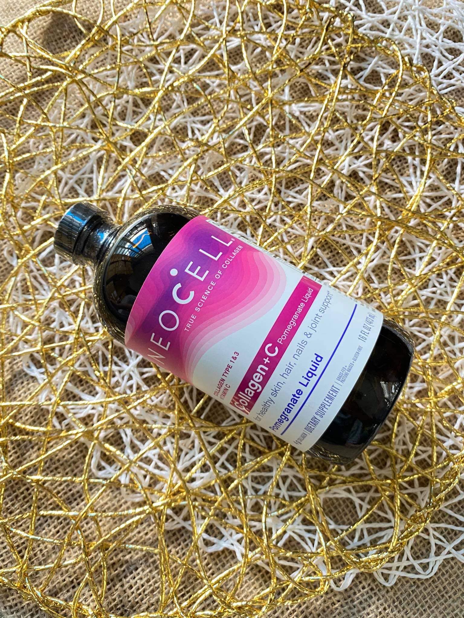 Nước Uống Collagen Lựu Neocell Collagen + C Pomegranate Liquid - 437ml