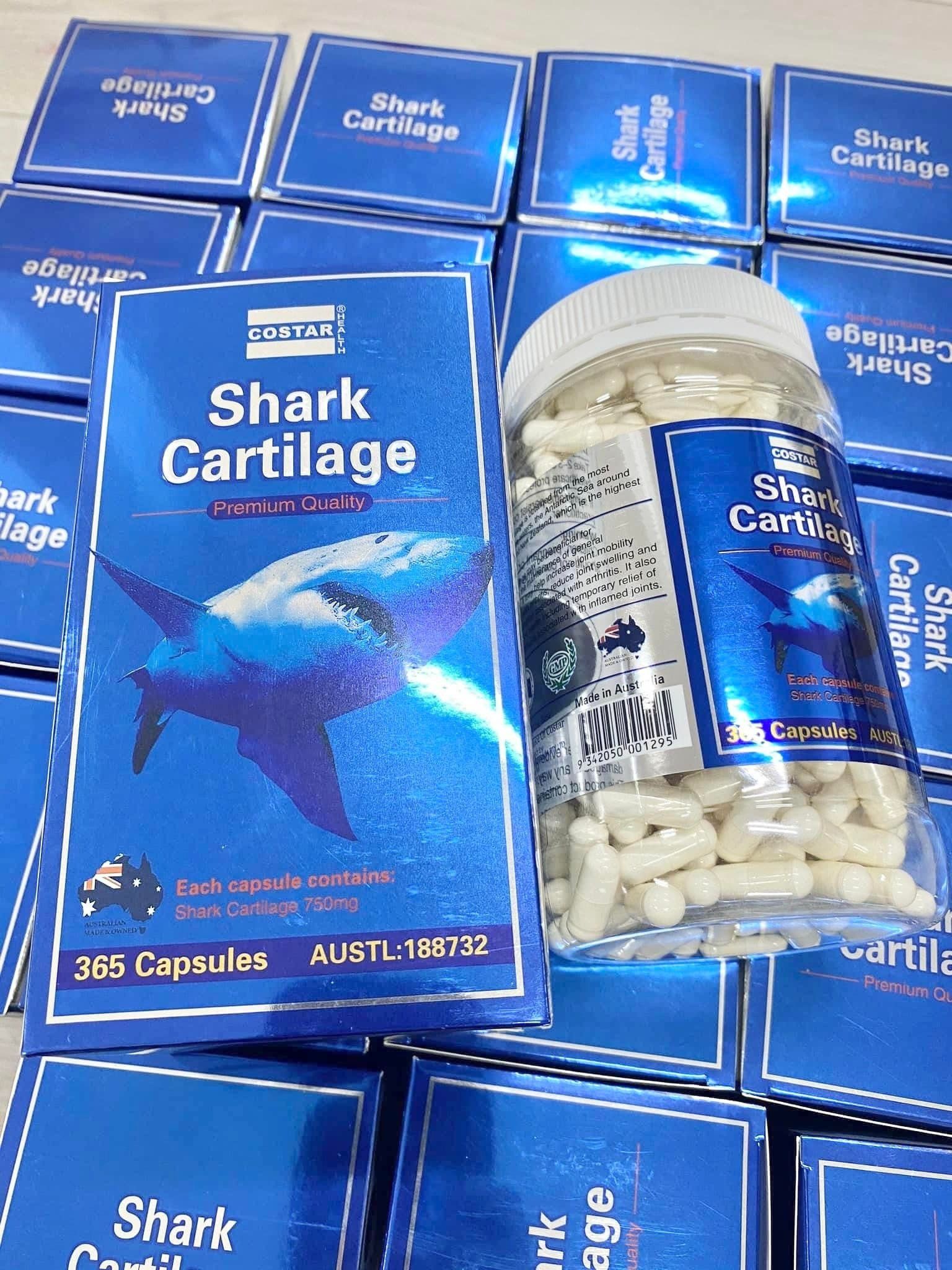 Viên uống sụn vi cá mập Costar Shark Cartilage 750mg