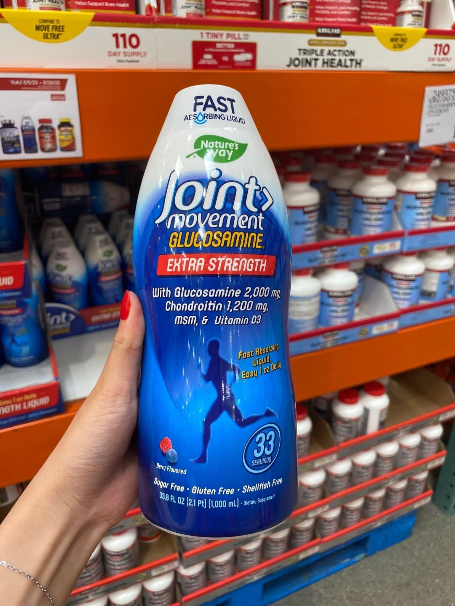 Nước uống bổ xương khớp Joint Movement Glucosamine 1000ml EDS Thời